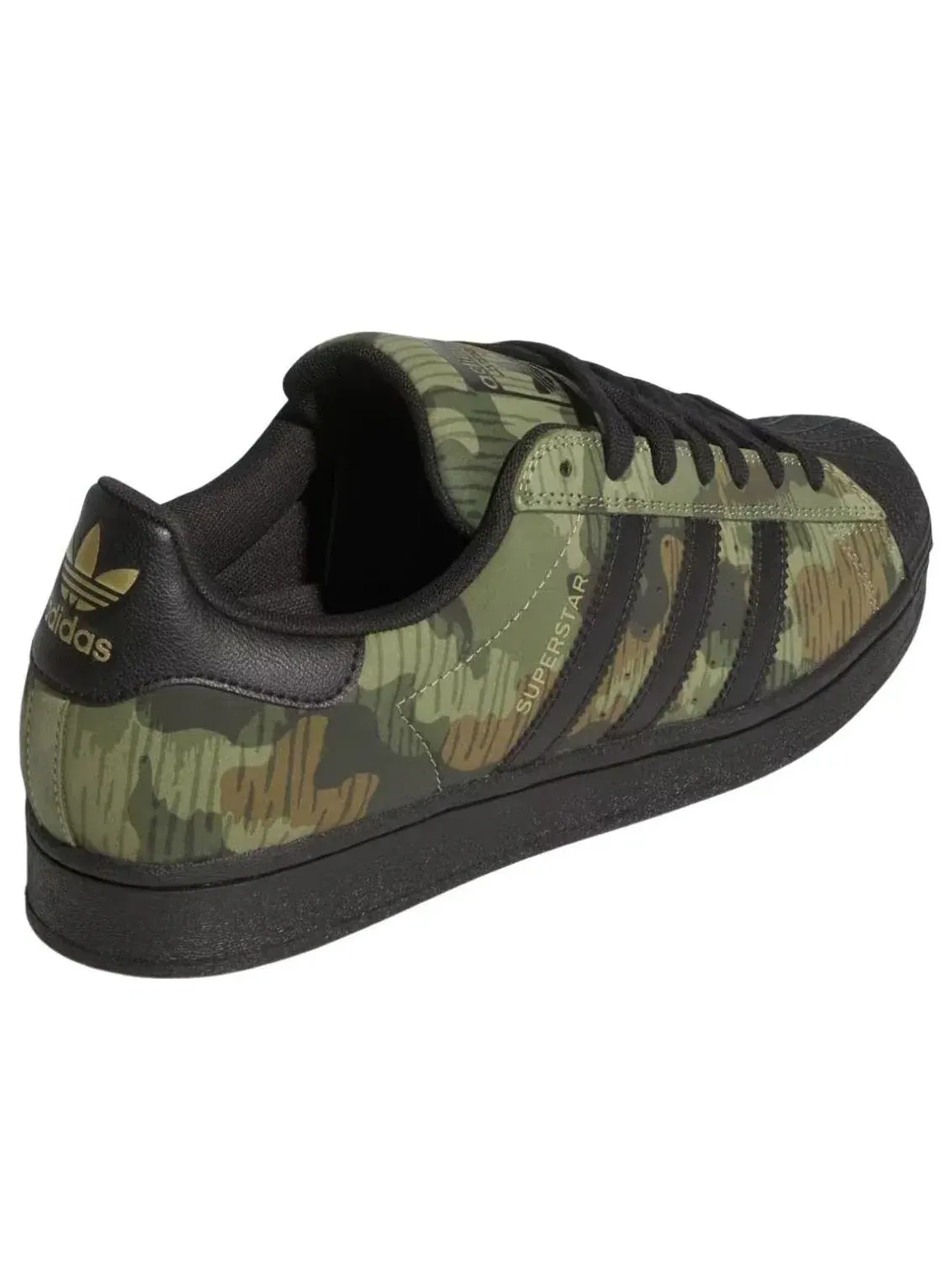 Кроссовки Adidas Superstar ADV 'Camo Black' KI5141 — изображение 5 из 5, зеленый