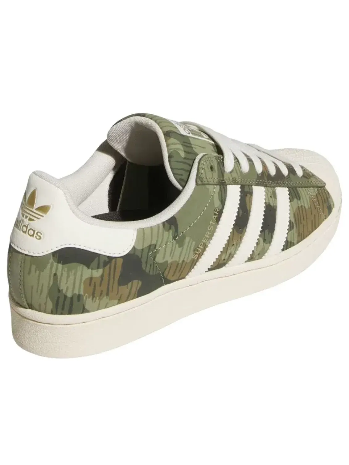 Кроссовки Adidas Superstar ADV 'Camo Cream White' KI5142 — изображение 5 из 5, зеленый