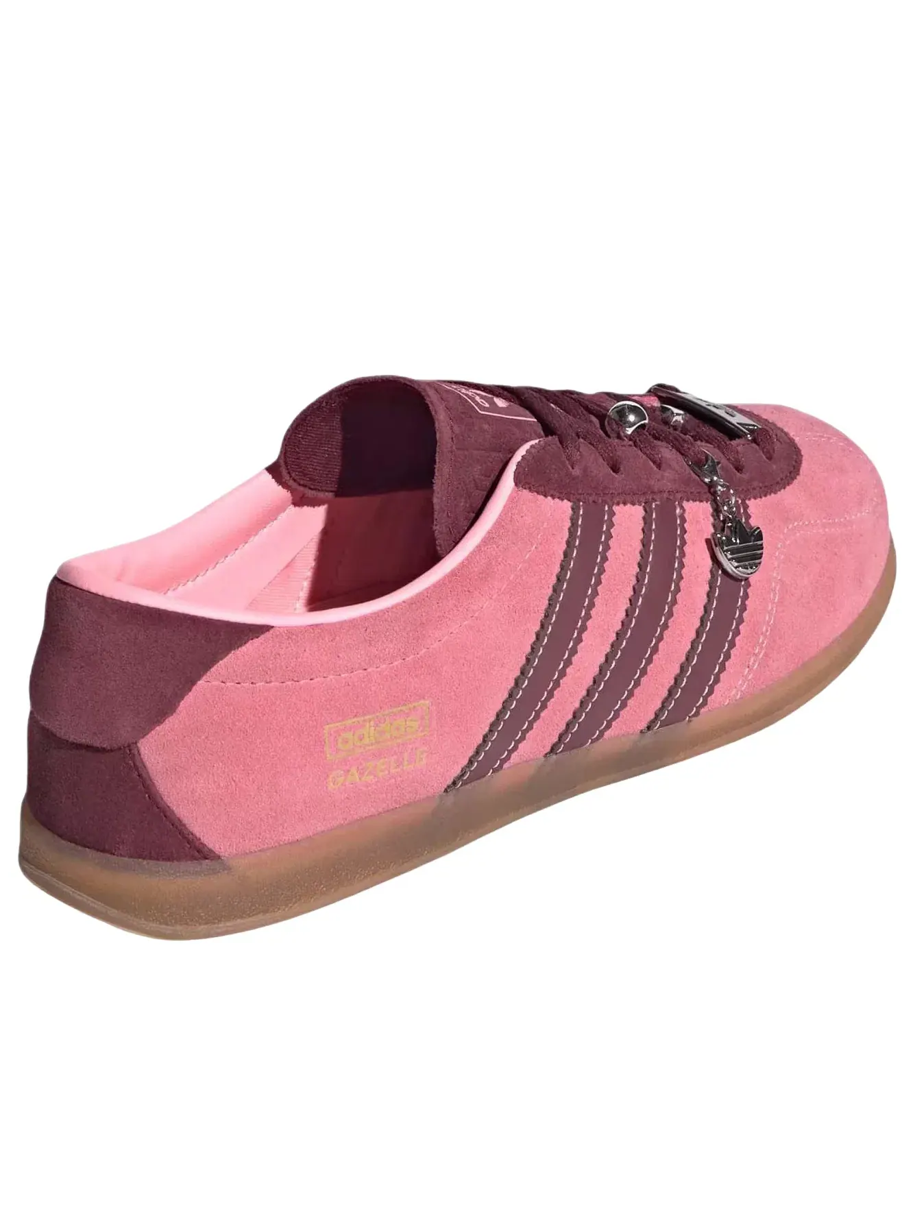 Кроссовки Adidas x Moussy Gazelle Lo Pro 'Pink Spark Shadow Red Gum' KI5309 — изображение 3 из 5, розовый