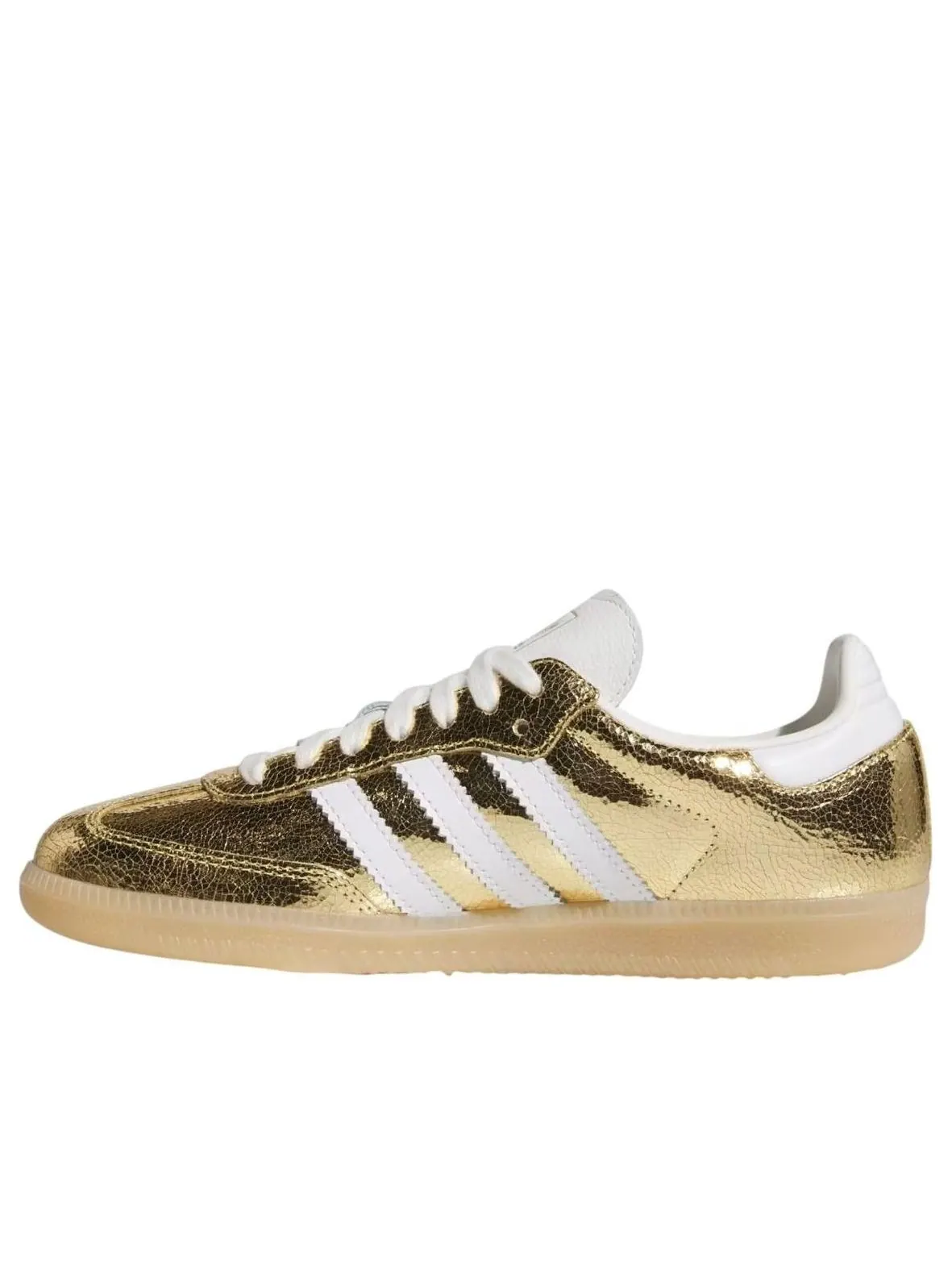Кроссовки (WMNS) adidas Samba OG 'Gold Metallic Cracked Leather' — изображение 1 из 5, золото