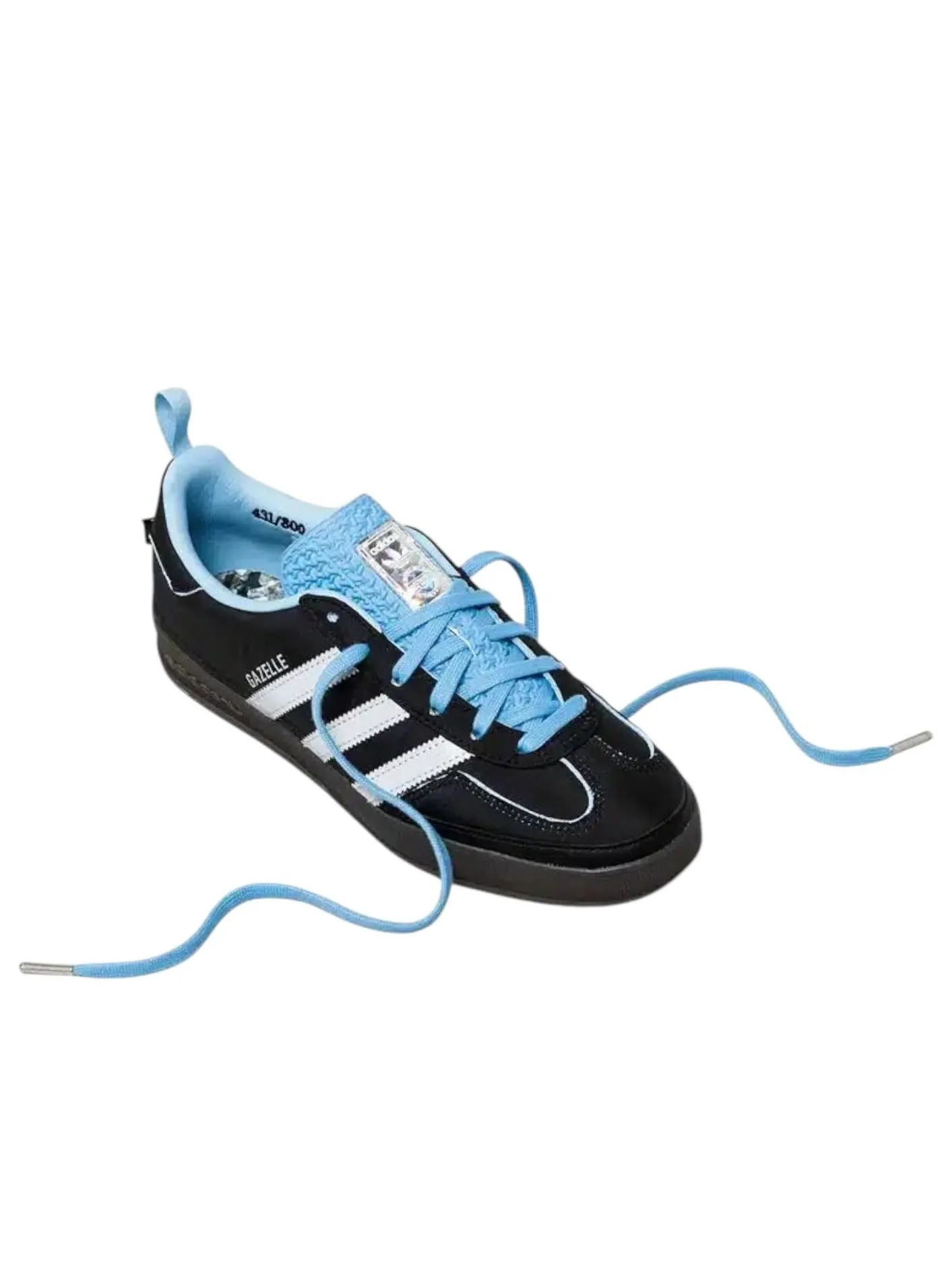 Кроссовки adidas x City Jeans Gazelle Indoor 'Diamond In The Rough' — изображение 4 из 5, черный