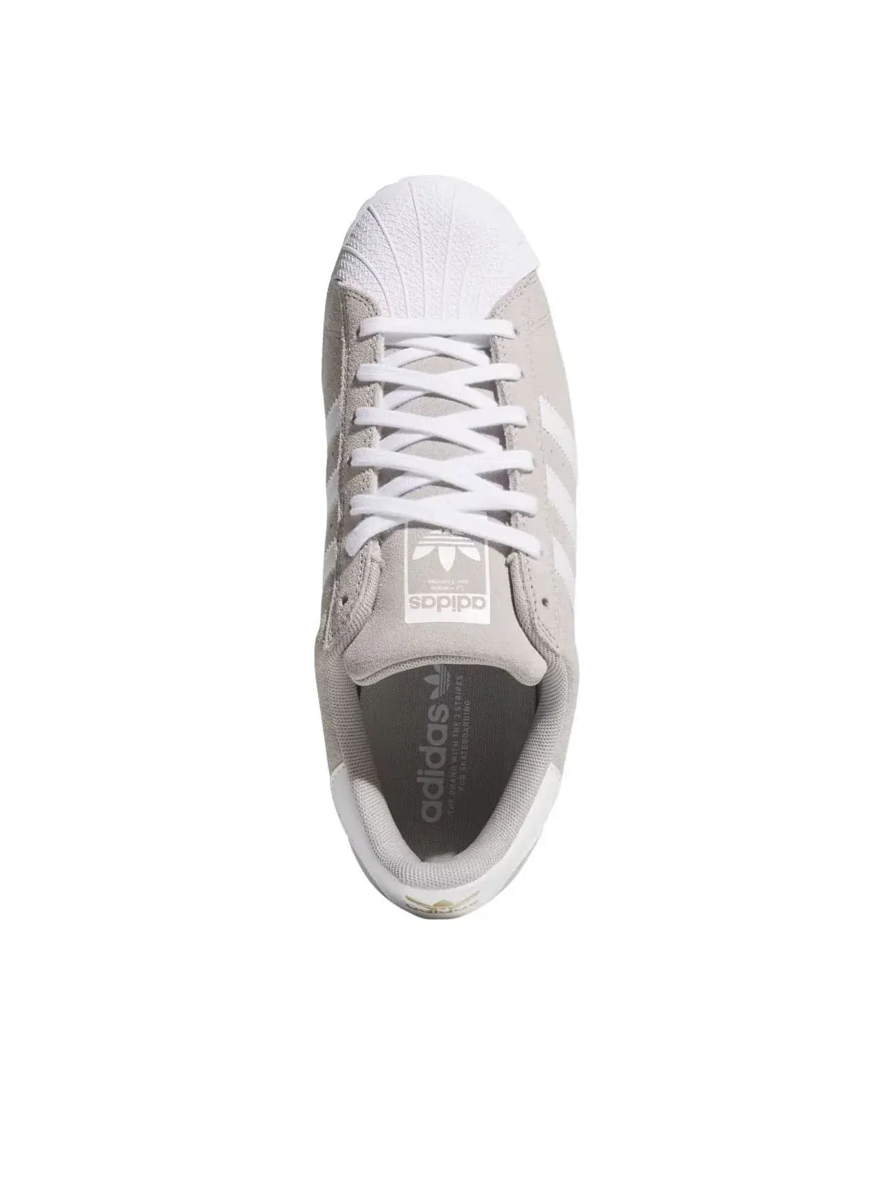 Кроссовки Adidas Superstar ADV 'Clear Granite White' KI5733 — изображение 2 из 5, бежевый