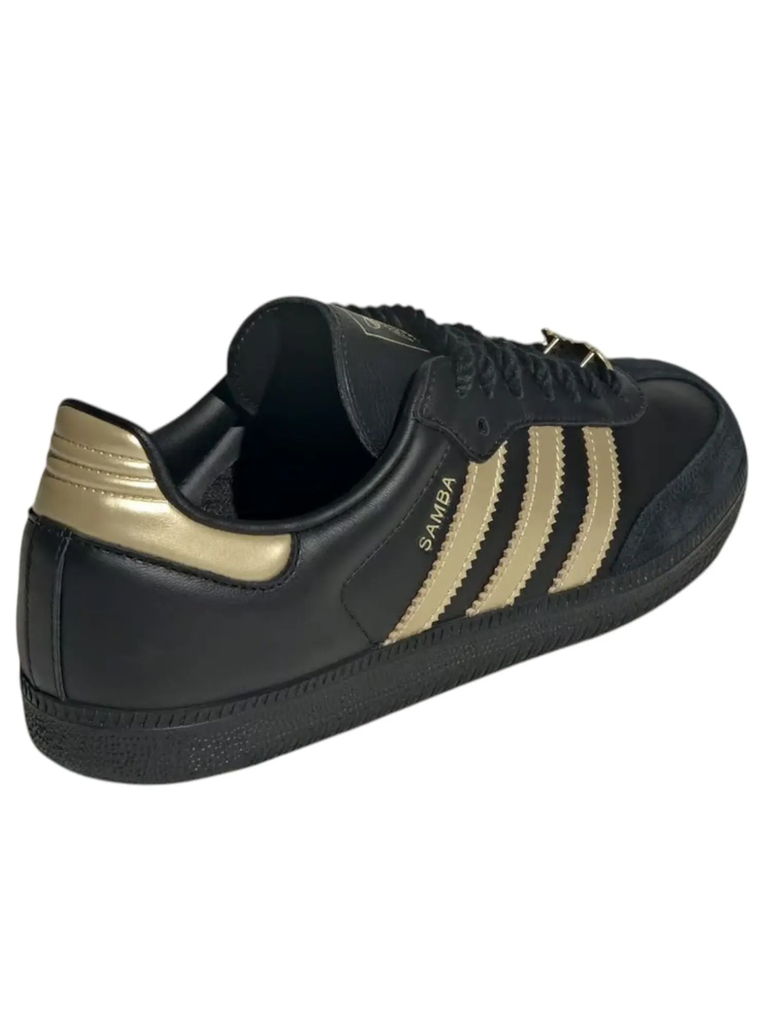 Adidas x Dry Clean Only Samba OG 'Black Gold' — изображение 5 из 6, черный/золотистый