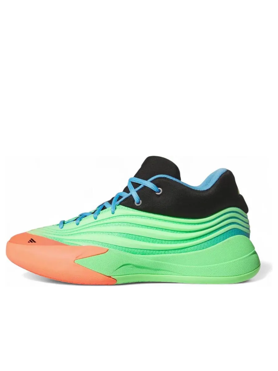 Кроссовки adidas Dame 10 'Lime Burst' — изображение 1 из 6, зеленый