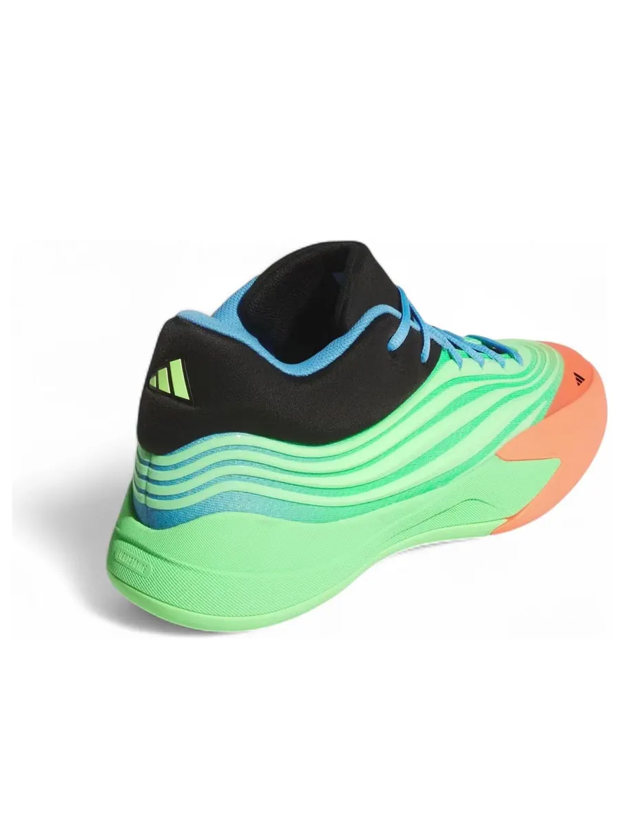 Кроссовки adidas Dame 10 'Lime Burst' — изображение 4 из 6, зеленый
