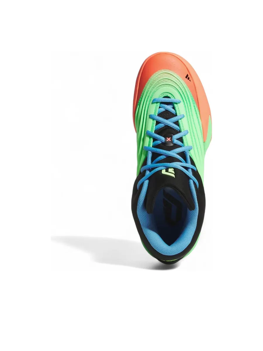 Кроссовки adidas Dame 10 'Lime Burst' — изображение 5 из 6, зеленый