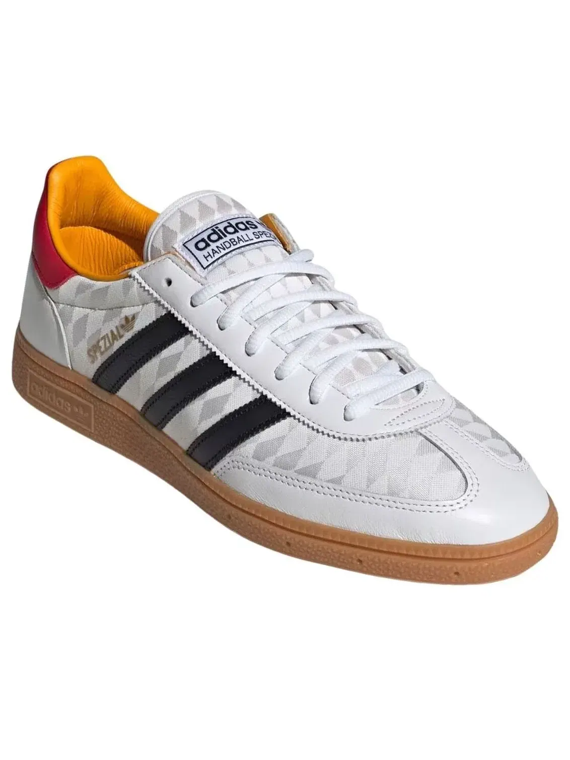 Мужские кроссовки с замшевым верхом Handball Spezial Adidas — изображение 4 из 5, белый