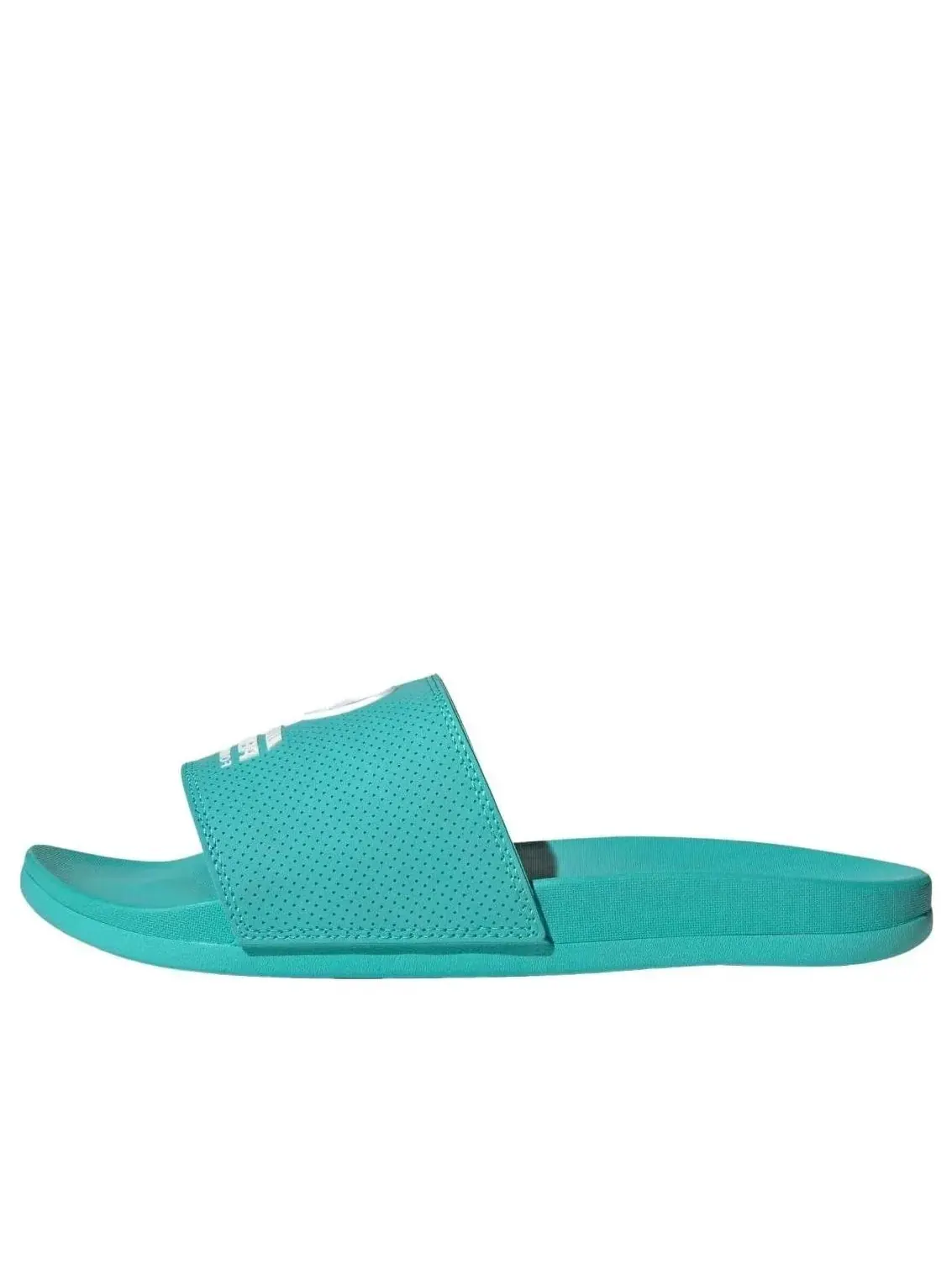 Слайды Adidas Adilette Comfort Mercedes AMG Petronas F1 'Semi Mint Rush' — изображение 1 из 4, бирюзовый