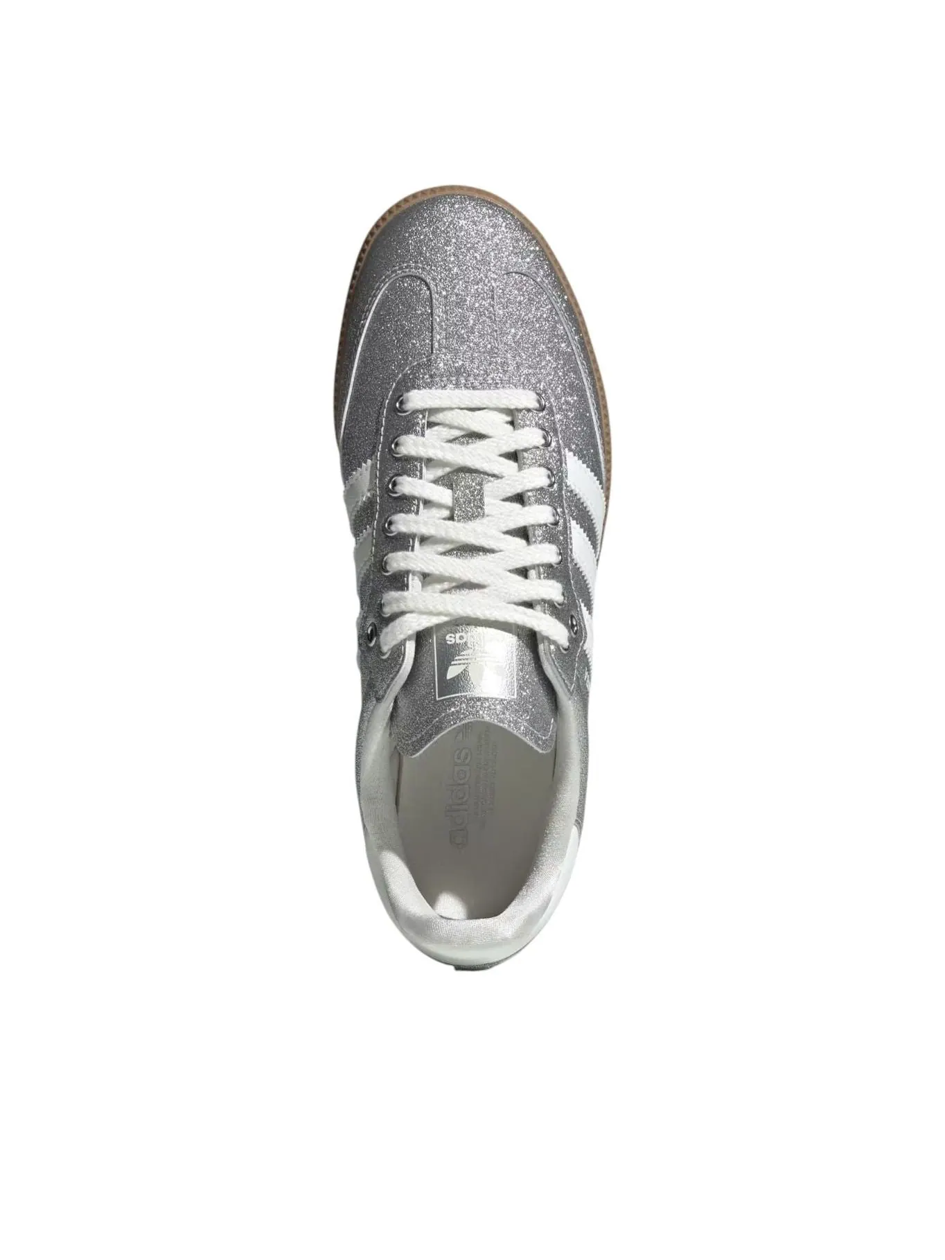 Кроссовки (WMNS) adidas Samba OG 'Silver Metallic' — изображение 3 из 6, серебряный