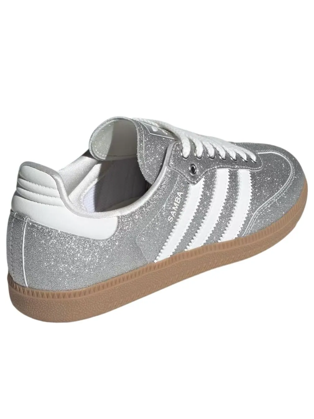 Кроссовки (WMNS) adidas Samba OG 'Silver Metallic' — изображение 6 из 6, серебряный