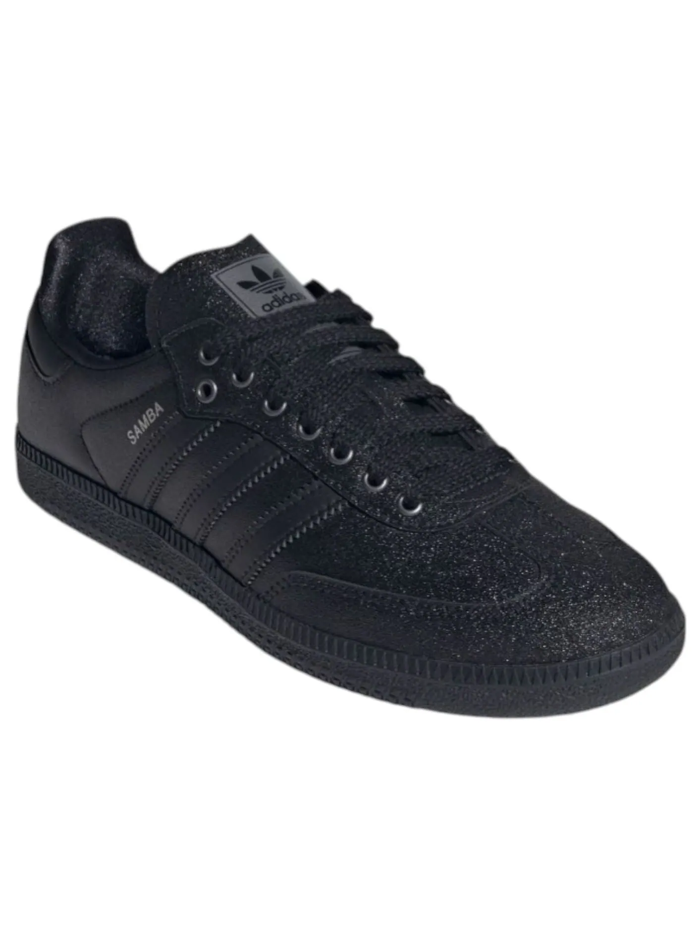 Кроссовки (WMNS) adidas Samba 'Shine Triple Black' — изображение 2 из 5, черный