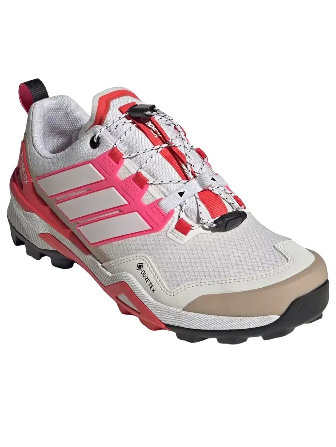 Кроссовки Adidas Terrex Shmoofoil Skychaser Gore-Tex 'Bliss Pink Cloud White' — изображение 4 из 5, белый