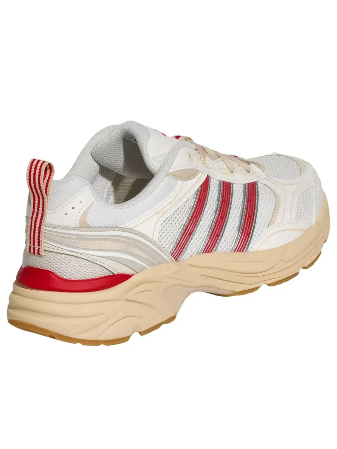 Кроссовки (WMNS) Adidas Neon Flux 'White Collegiate Red' — изображение 3 из 5, белый