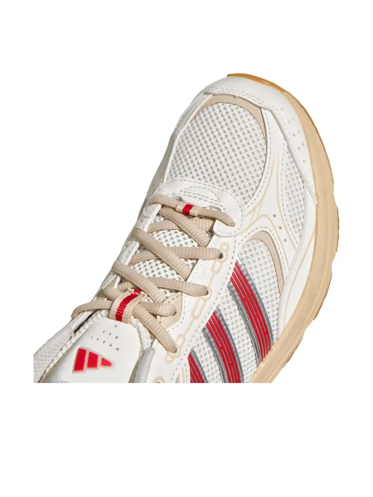 Кроссовки (WMNS) Adidas Neon Flux 'White Collegiate Red' — изображение 4 из 5, белый