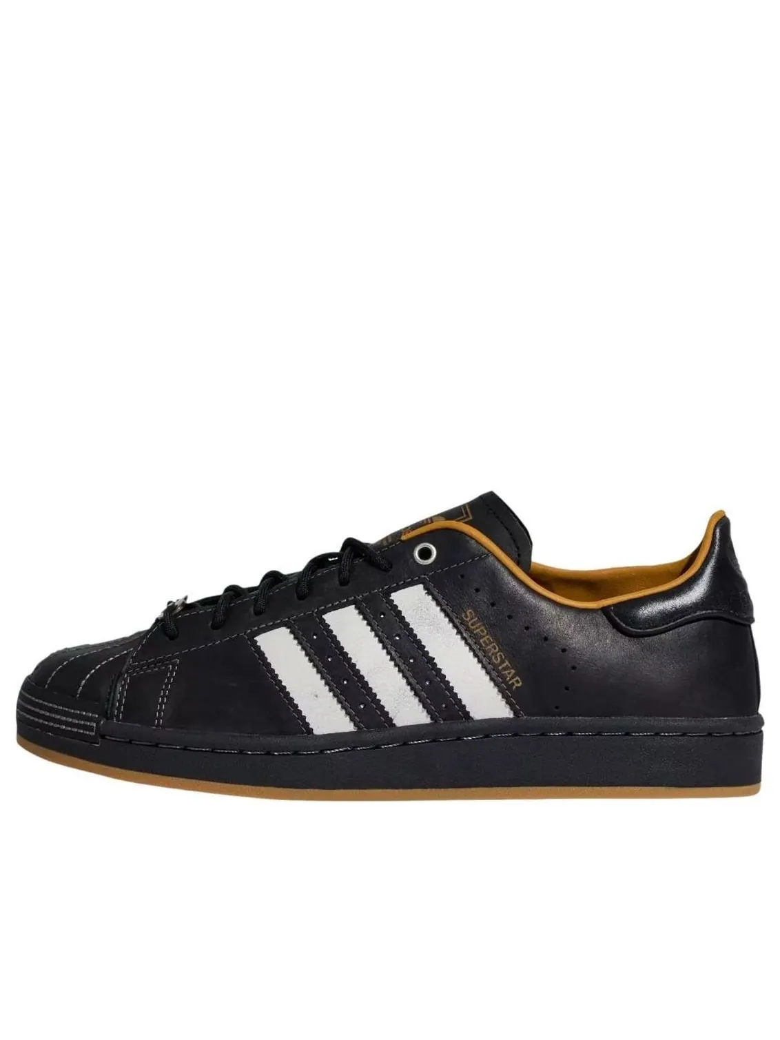 Adidas Superstar II 'Black Gum' — изображение 1 из 5, черный/белый/серебристый