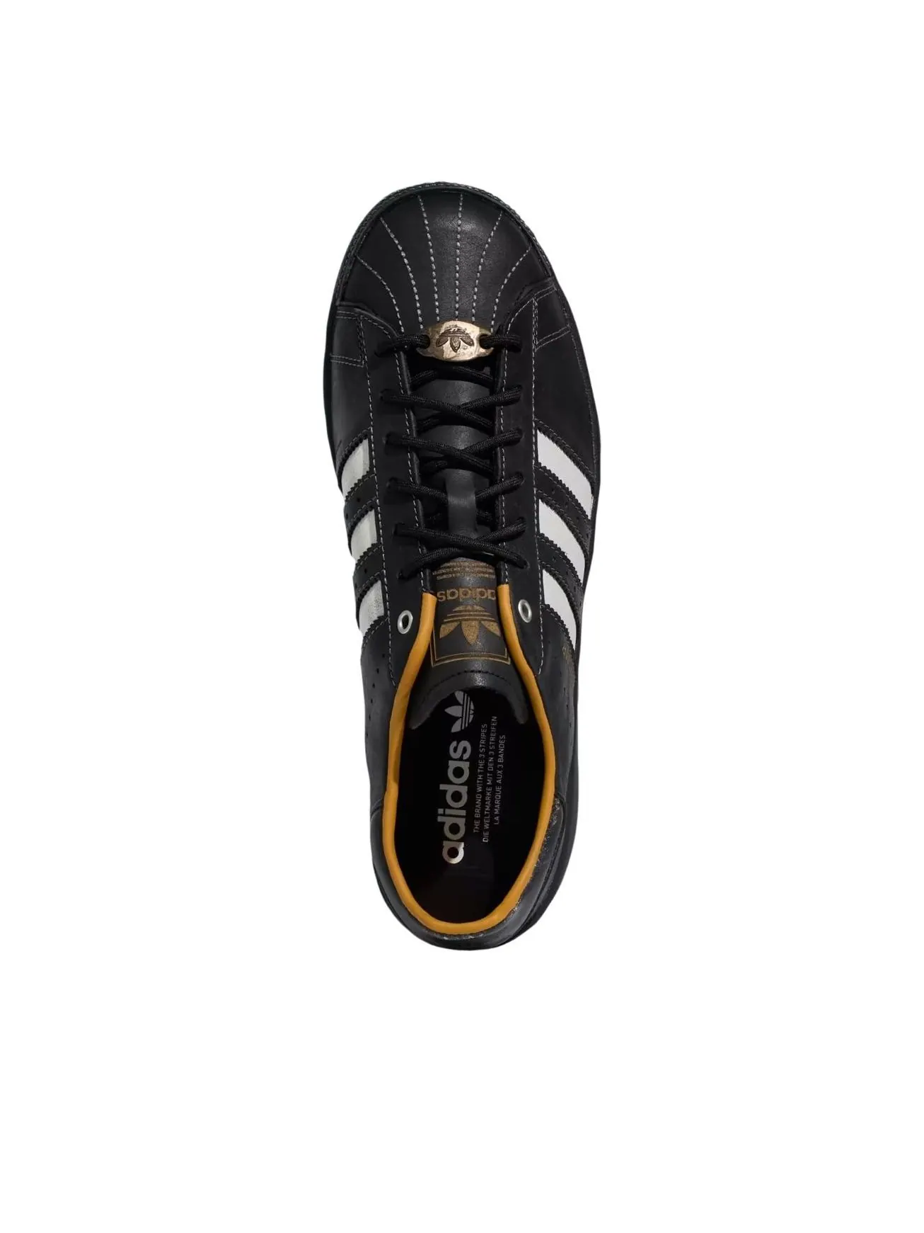 Adidas Superstar II 'Black Gum' — изображение 2 из 5, черный/белый/серебристый
