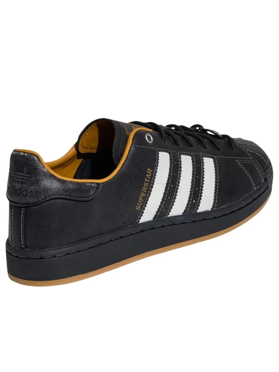 Adidas Superstar II 'Black Gum' — изображение 5 из 5, черный/белый/серебристый