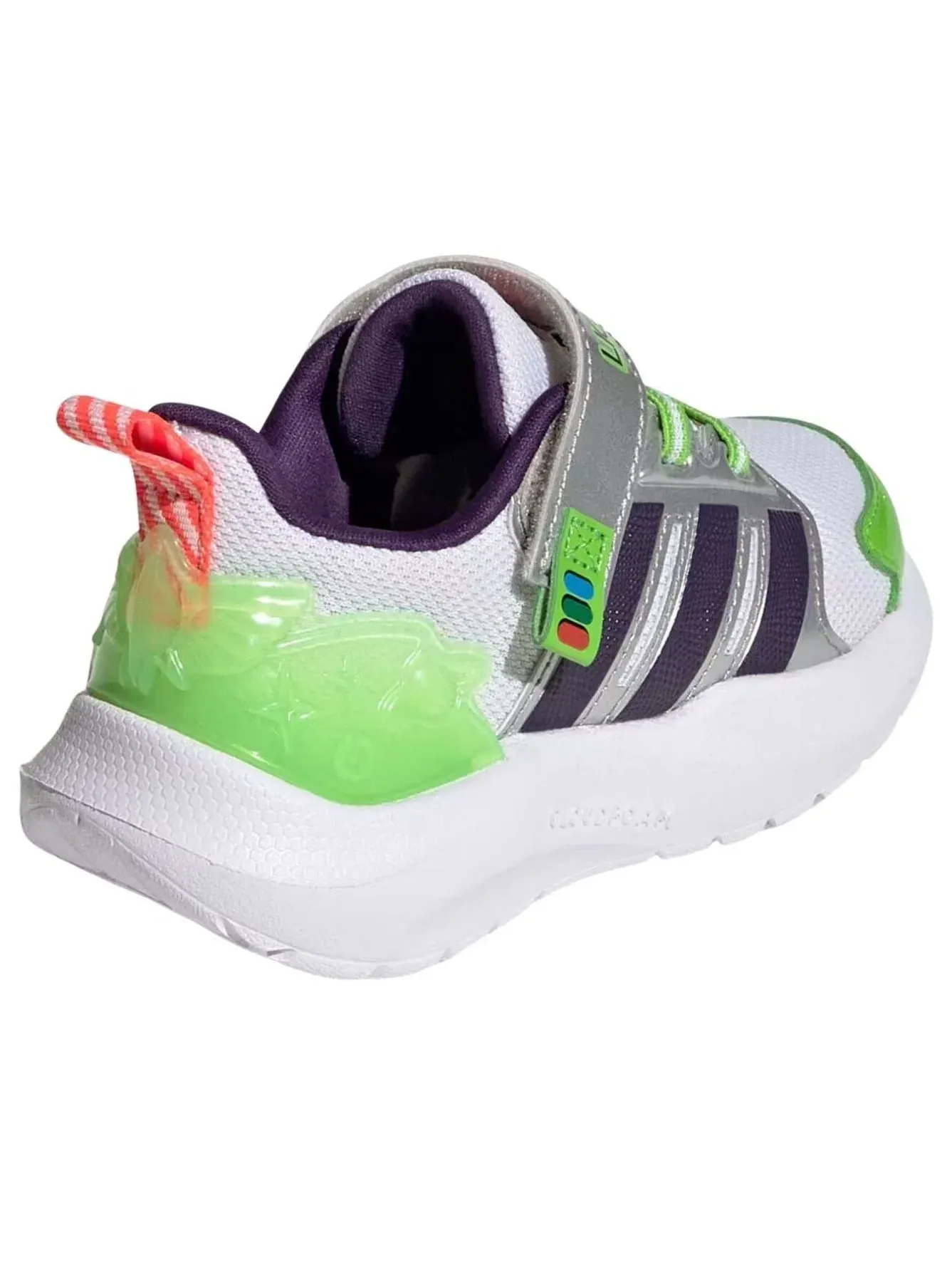 Детские кроссовки для малышей с принтом Lightorama Adidas — изображение 3 из 6, зеленый