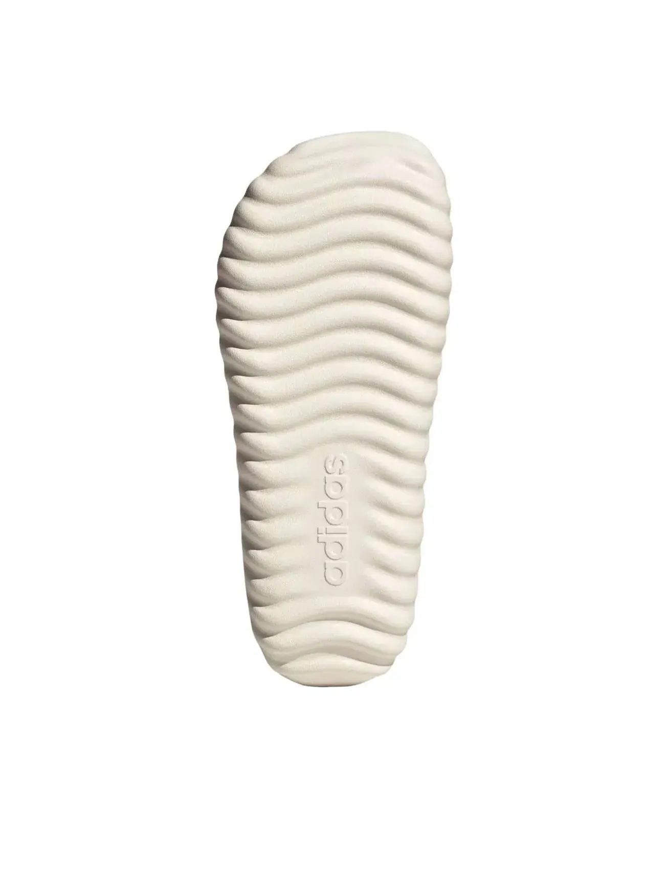 Мужские шлепанцы с закрытым носком Adissage Off White Adidas — изображение 3 из 5, белый