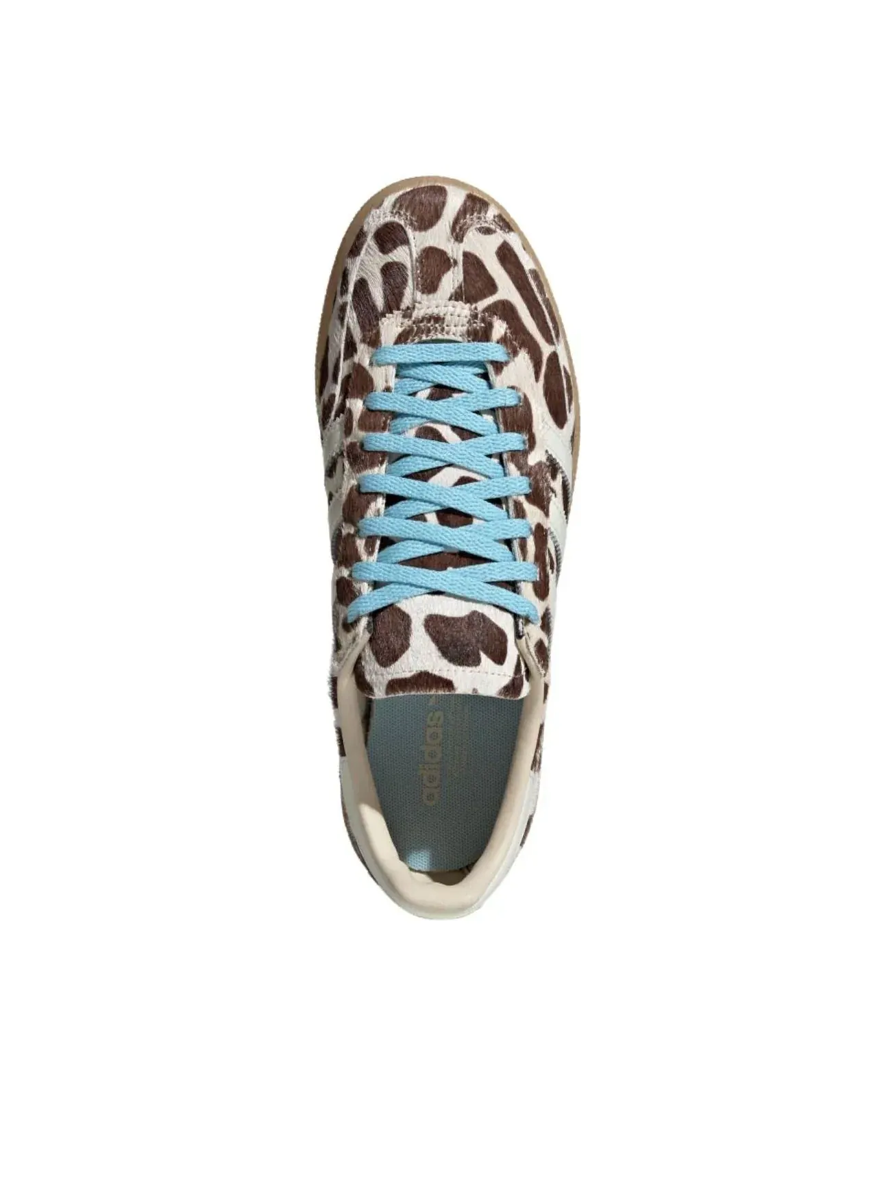 Кроссовки (WMNS) Adidas Handball Spezial 'Crystal Linen Ivory Ice Blue' — изображение 2 из 5, мульти