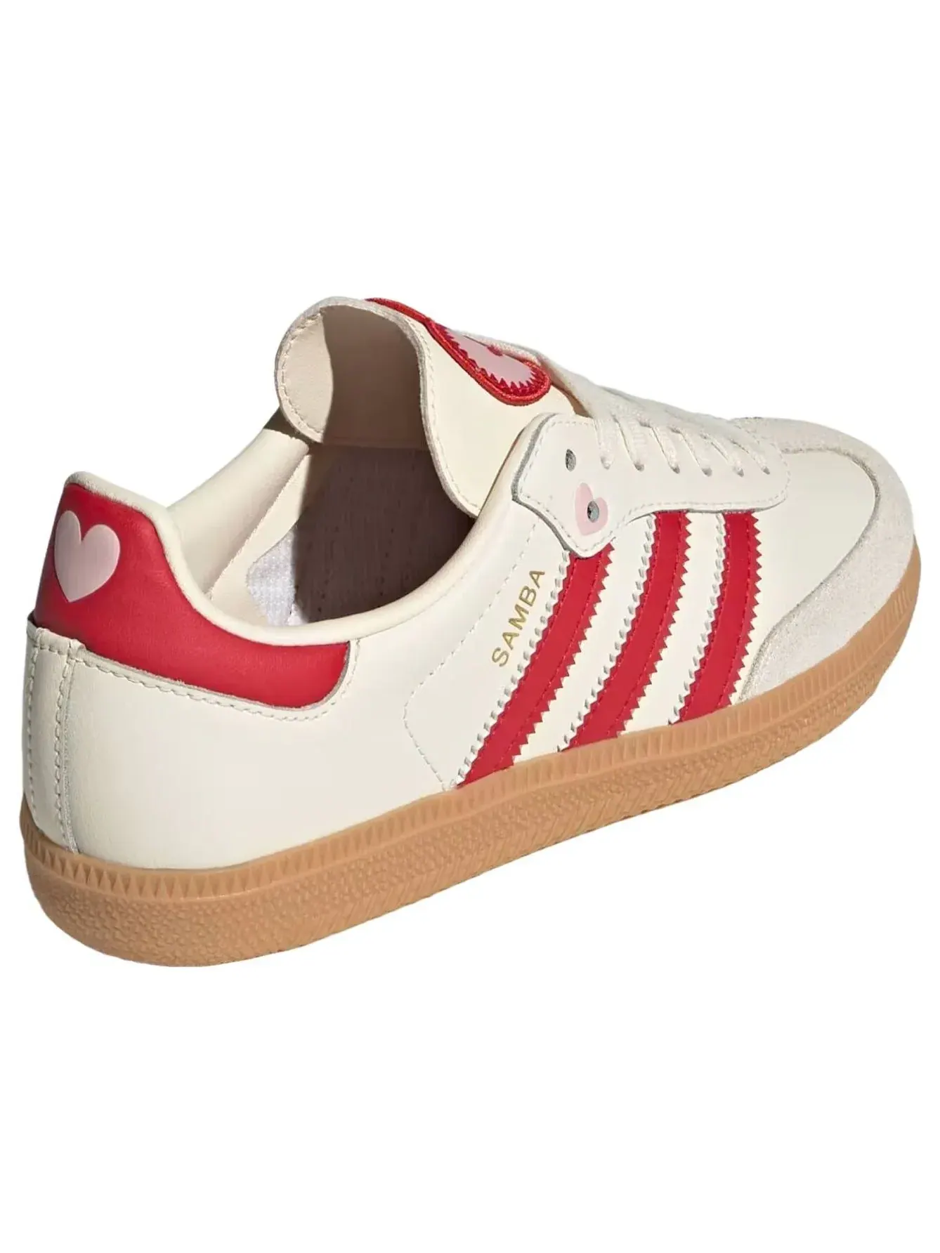 Кеды (GS) Adidas Samba OG «День святого Валентина» — изображение 3 из 6, красный
