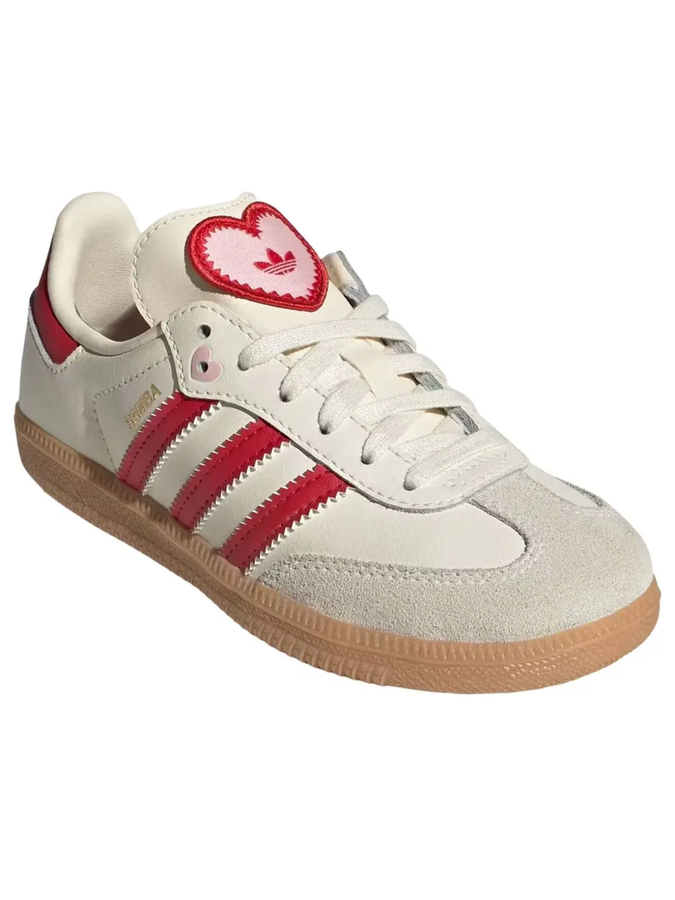 Кроссовки Adidas Samba OG «День святого Валентина» KI6681 — изображение 2 из 6, красный