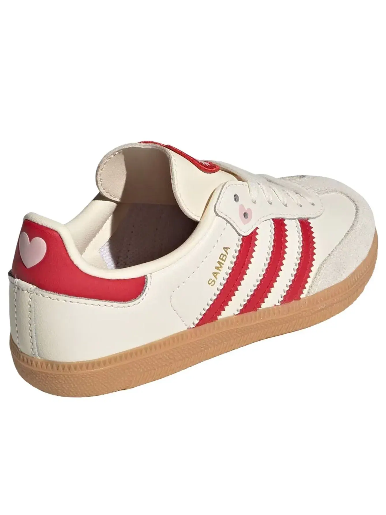 Кроссовки Adidas Samba OG «День святого Валентина» KI6681 — изображение 3 из 6, красный