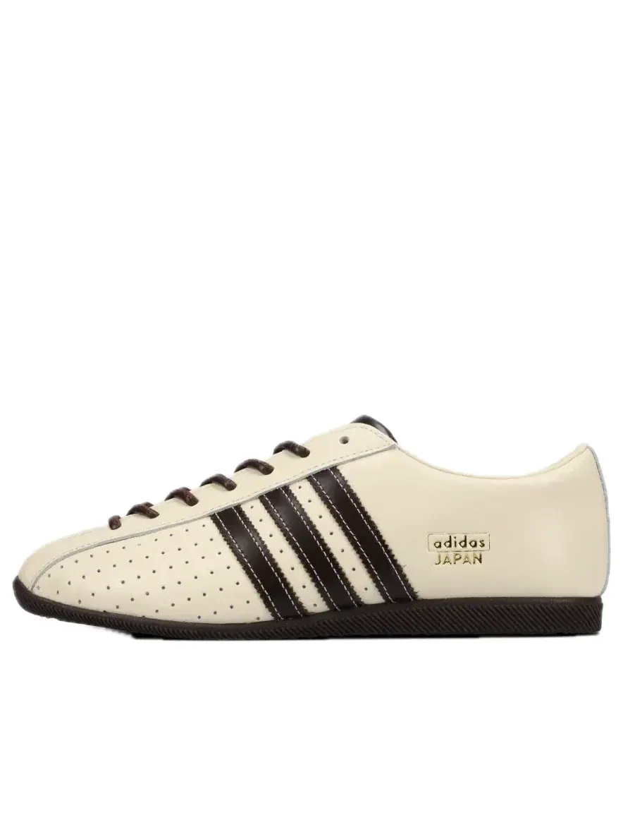 Женские кроссовки с кожаным верхом Adidas Japan Lux — изображение 1 из 5, бежевый