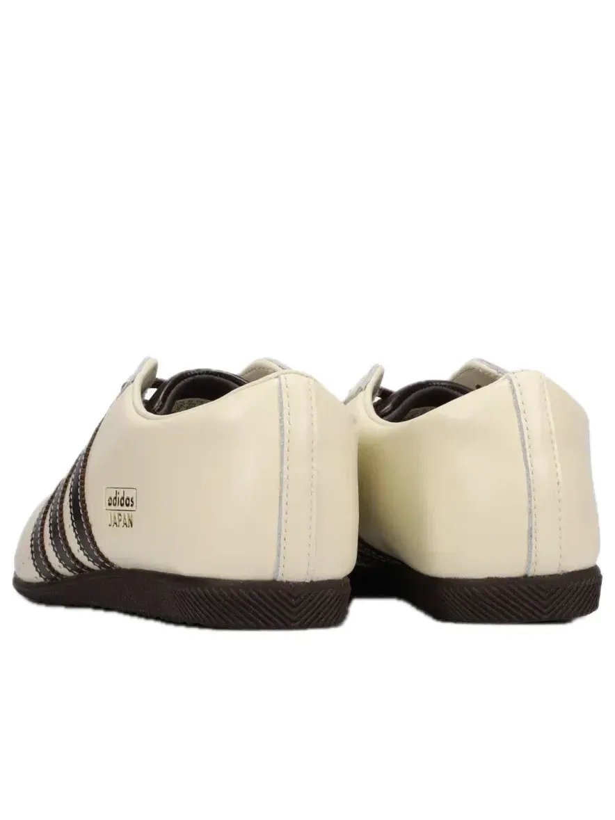 Женские кроссовки с кожаным верхом Adidas Japan Lux — изображение 2 из 5, бежевый