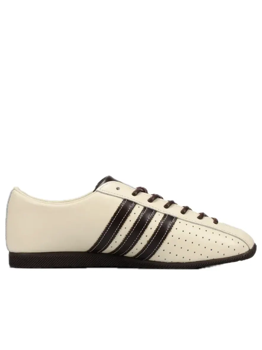 Женские кроссовки с кожаным верхом Adidas Japan Lux — изображение 5 из 5, бежевый