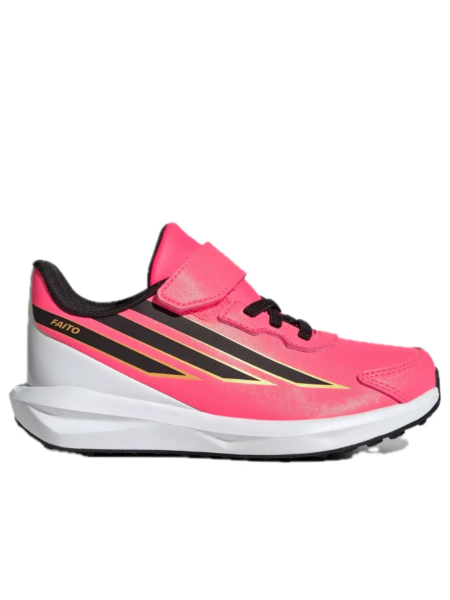 Детские кроссовки для бега с шнуровкой Faito Adidas — изображение 2 из 5, красный