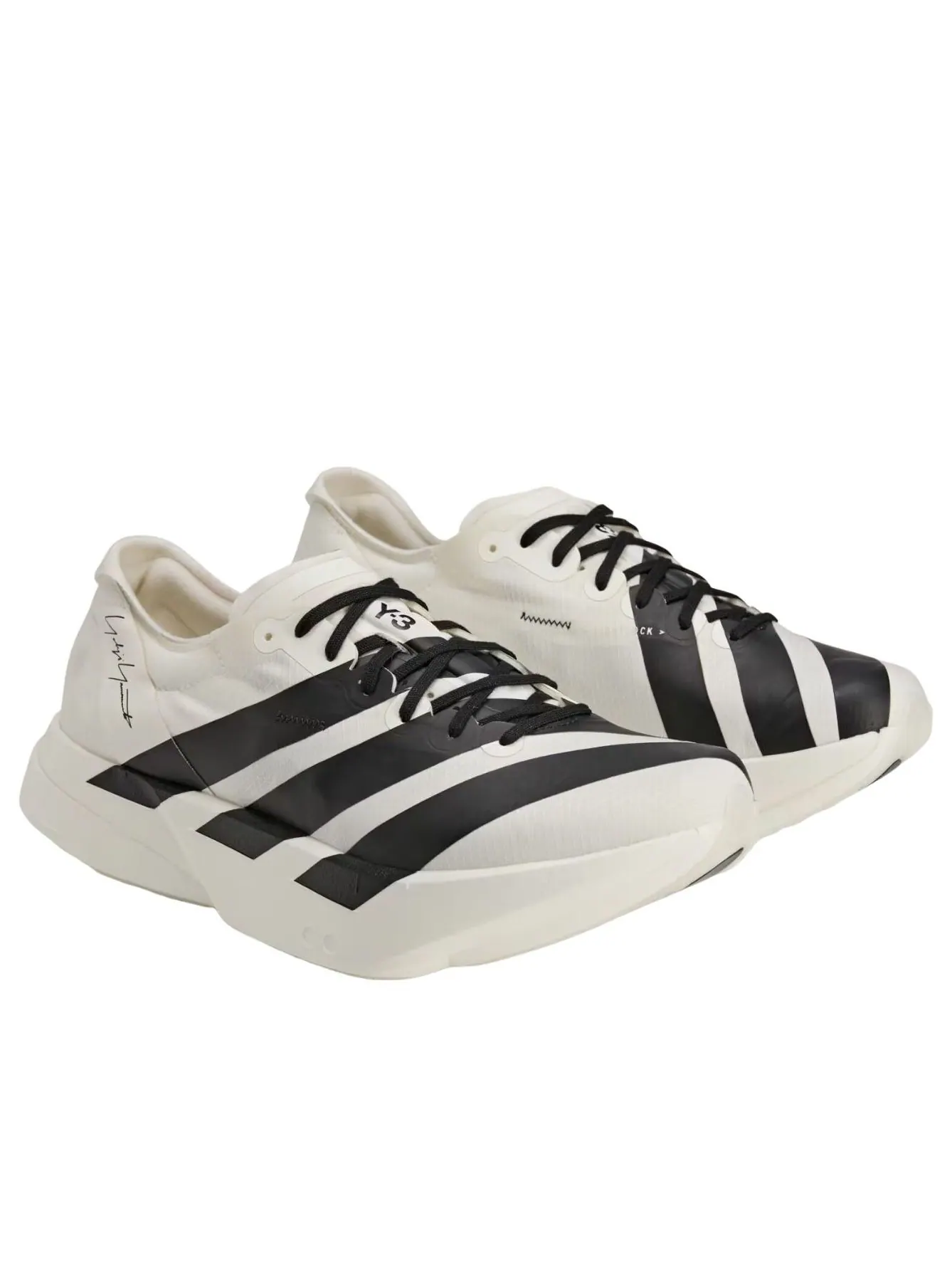 Adidas Y-3 Adios Pro 4 'Off White Black' — изображение 2 из 5, белый/черный