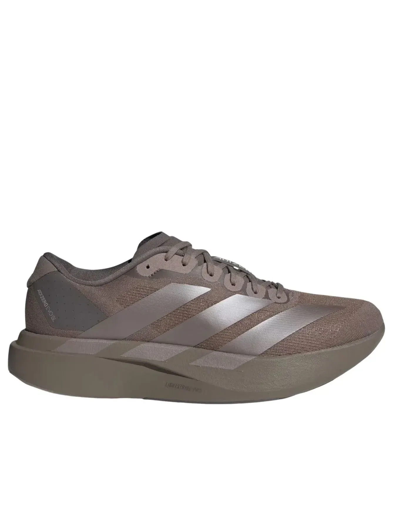 Кроссовки Adidas Adizero Evo SL 'Charcoal Coffee Met. Aurora Black' — изображение 6 из 6, коричневый