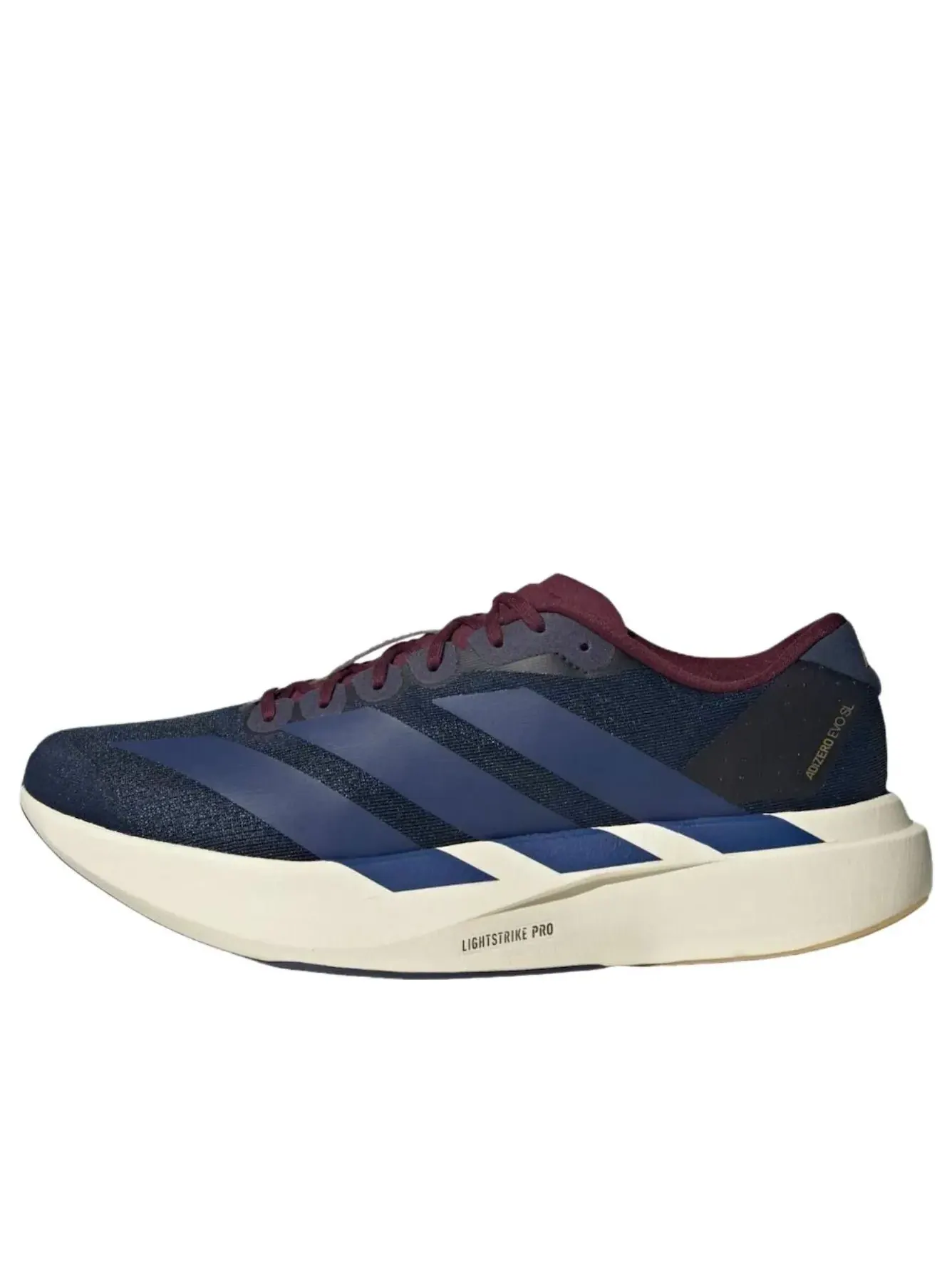 Кроссовки Adidas Adizero Evo SL 'Collegiate Navy Muted Purple Maroon' — изображение 1 из 6, темно-синий
