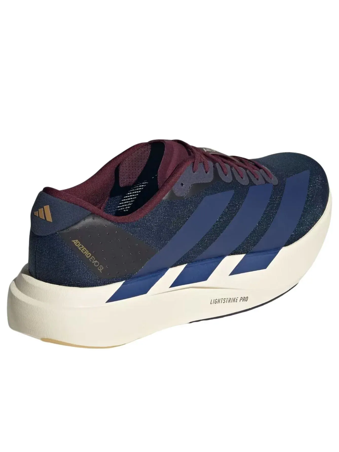 Кроссовки Adidas Adizero Evo SL 'Collegiate Navy Muted Purple Maroon' — изображение 3 из 6, темно-синий