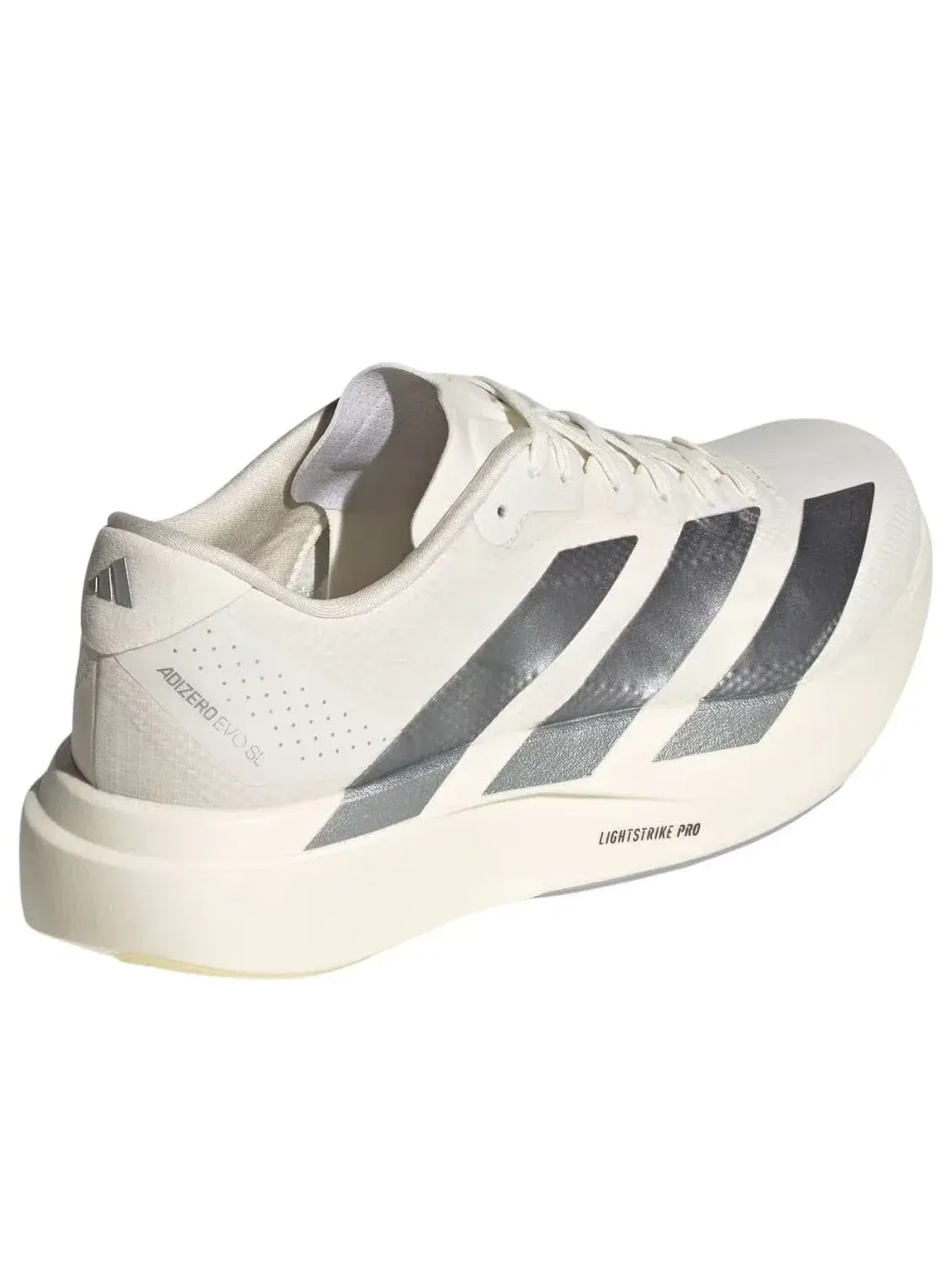 Кроссовки Adidas Adizero Evo SL Woven 'White Halo Silver' — изображение 5 из 5, белый