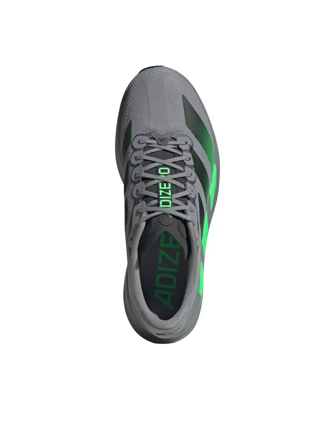 Кроссовки Adidas Adizero Evo SL Woven 'Grey Screaming Green' KI6927 — изображение 2 из 5, серый
