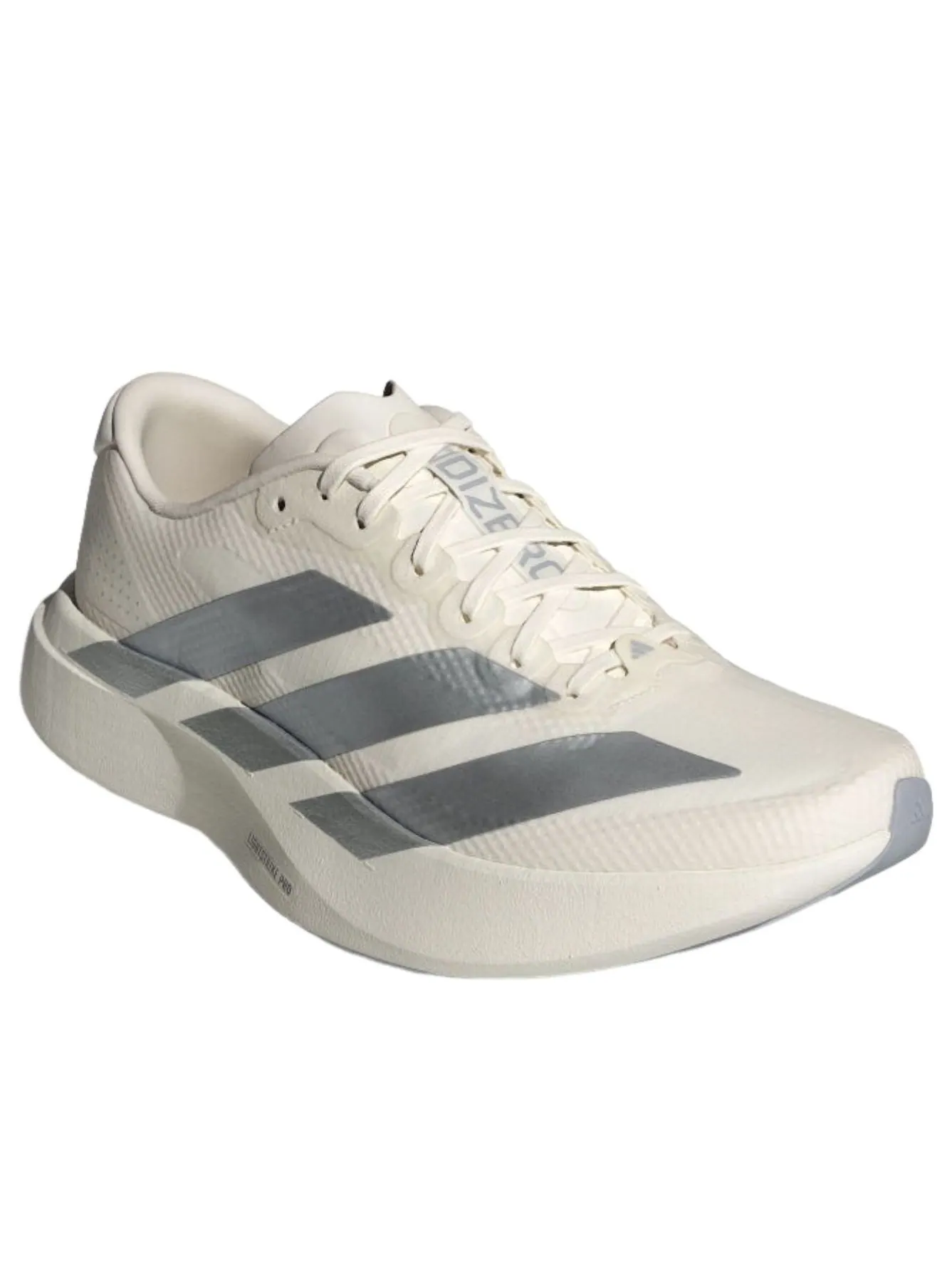 (WMNS) Adidas Adizero EVO SL 'Core White Halo Silver' — изображение 2 из 6, белый/серебристый