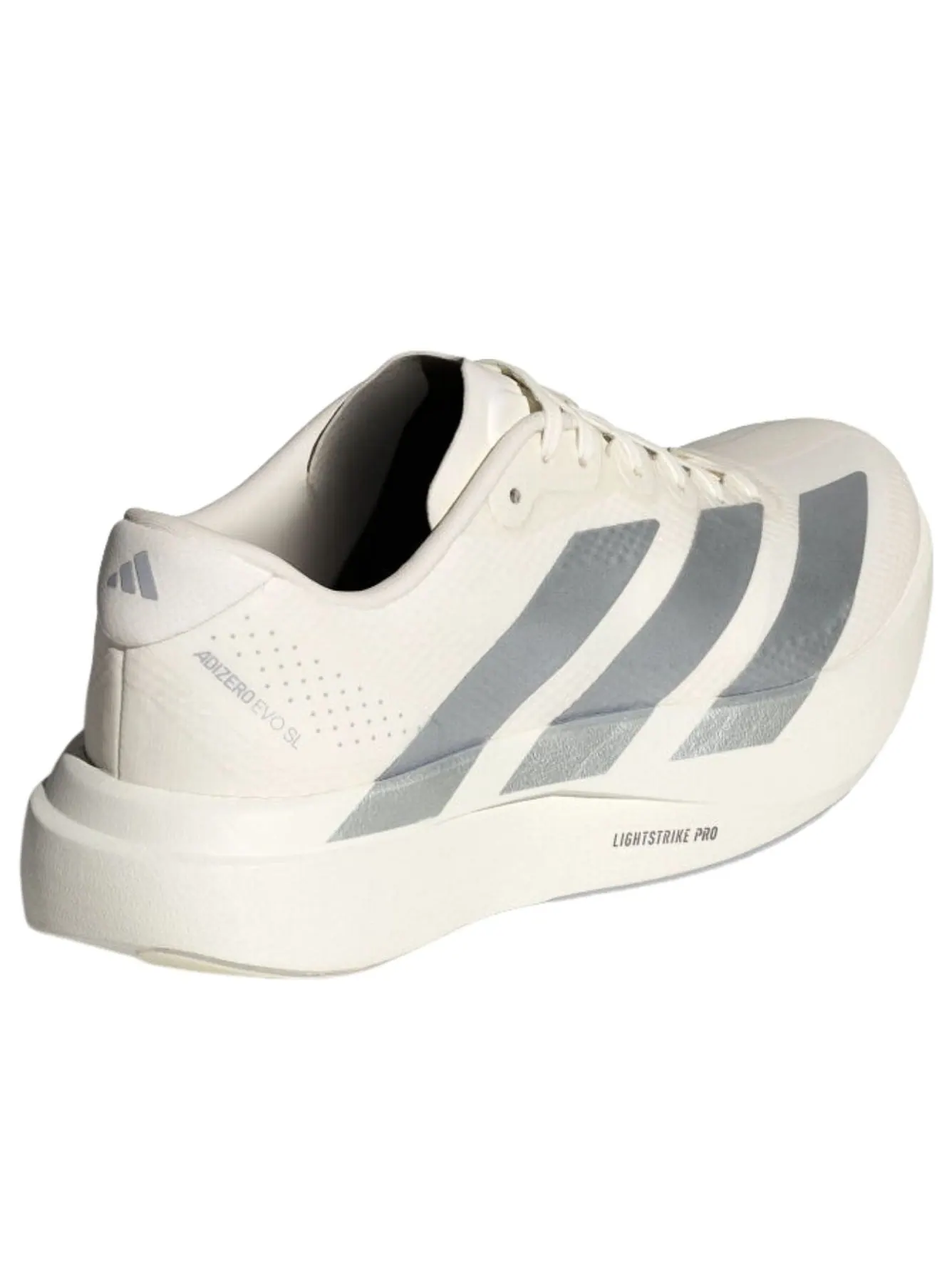 (WMNS) Adidas Adizero EVO SL 'Core White Halo Silver' — изображение 3 из 6, белый/серебристый