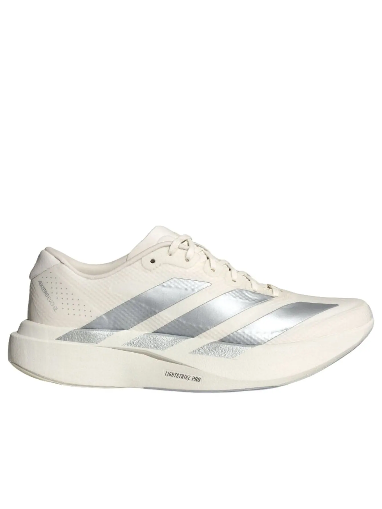 (WMNS) Adidas Adizero EVO SL 'Core White Halo Silver' — изображение 6 из 6, белый/серебристый