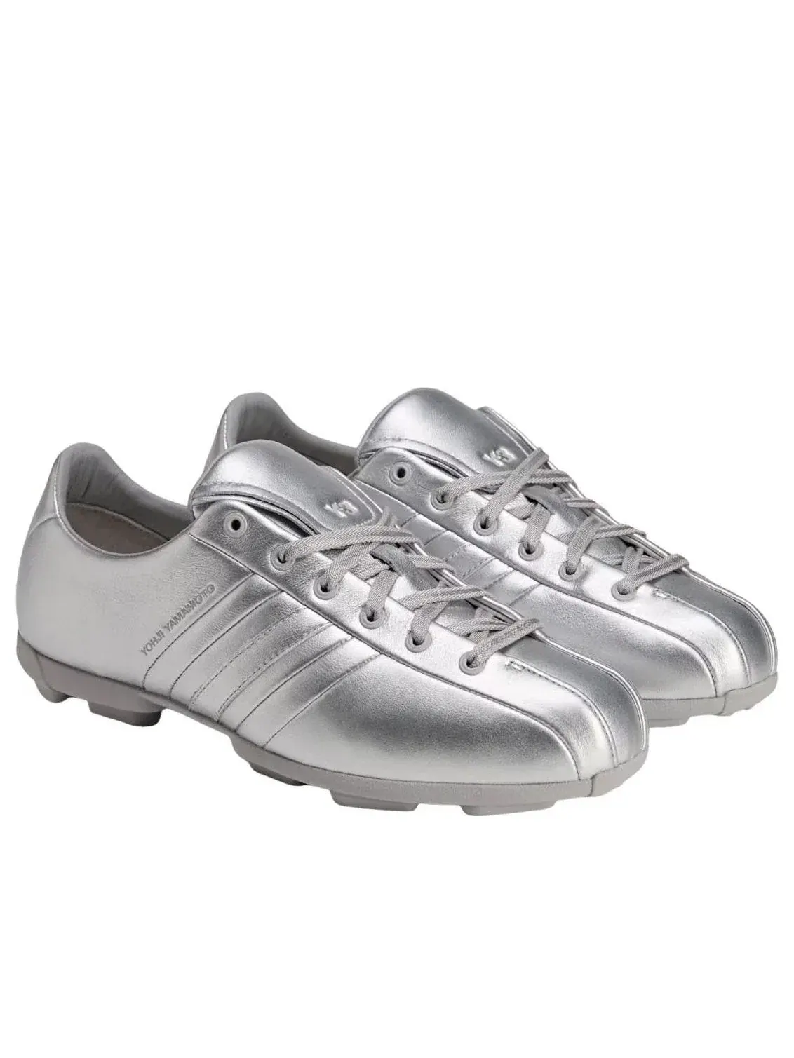 Кроссовки Adidas Y-3 Field 'Silver Metallic' KI7112 — изображение 4 из 5, серебряный