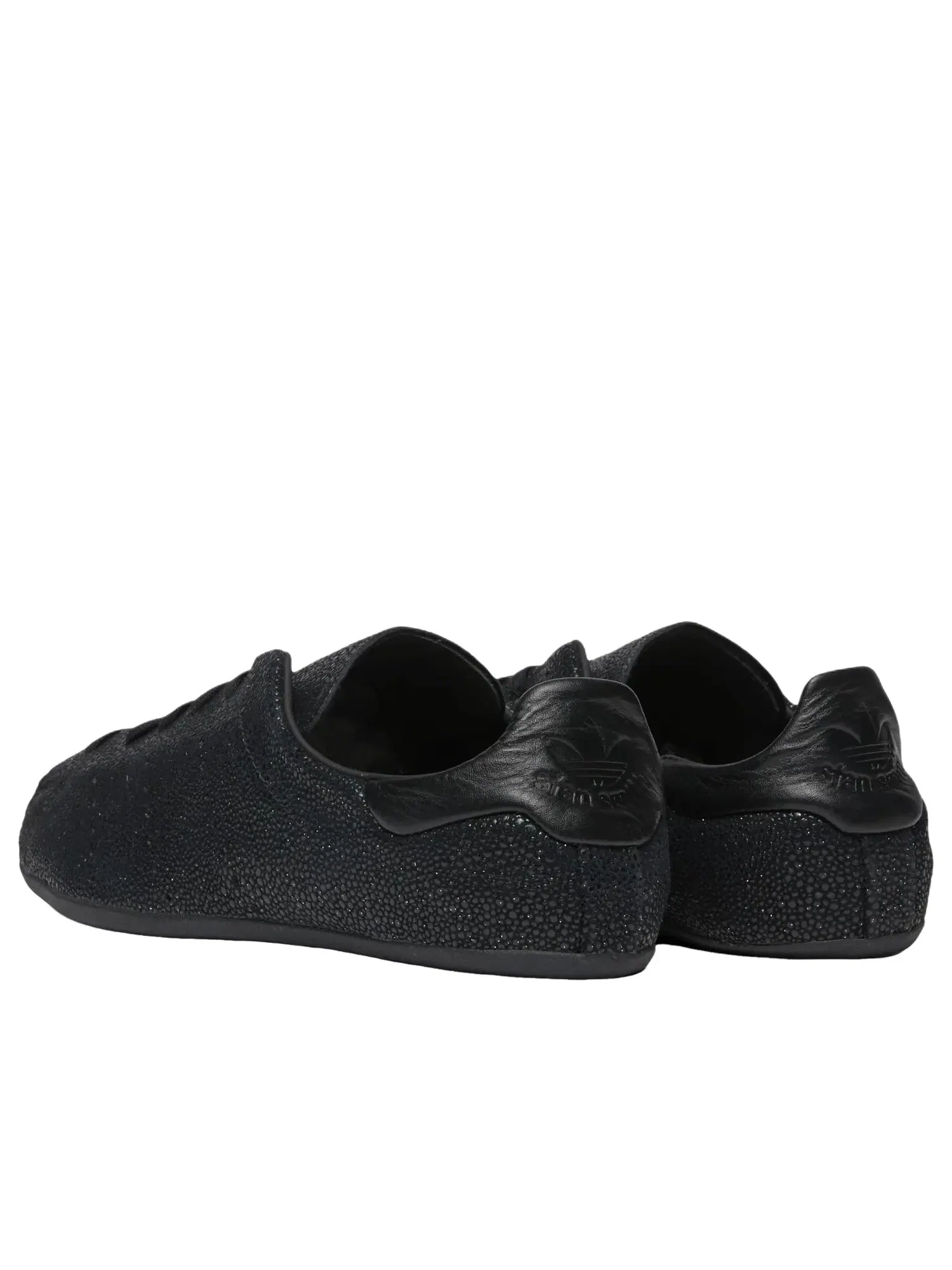Женские кроссовки с низким верхом Stan Smith Black Gray Four Adidas — изображение 3 из 4, черный
