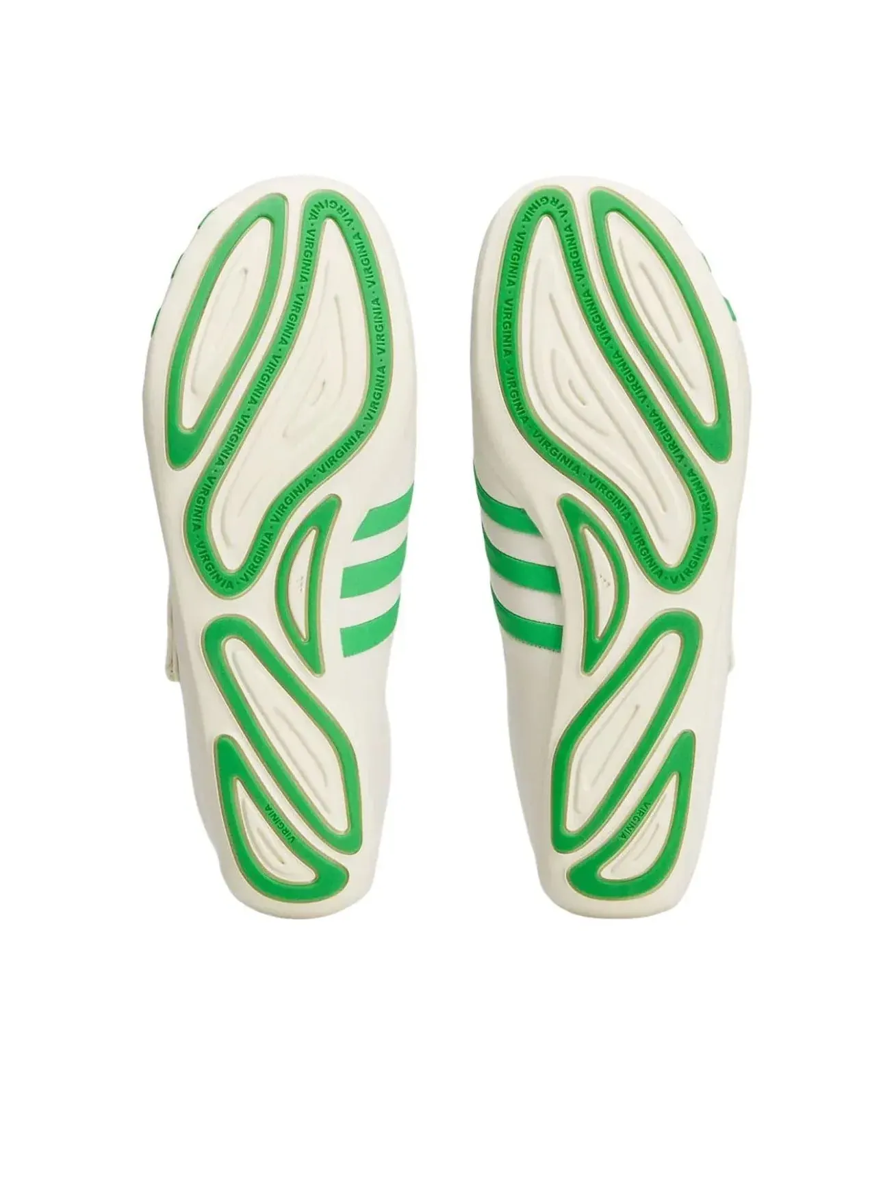 Кроссовки Adidas x Pharrell Williams Vario Flat Earther 'Cloud White Core Green' — изображение 5 из 6, белый