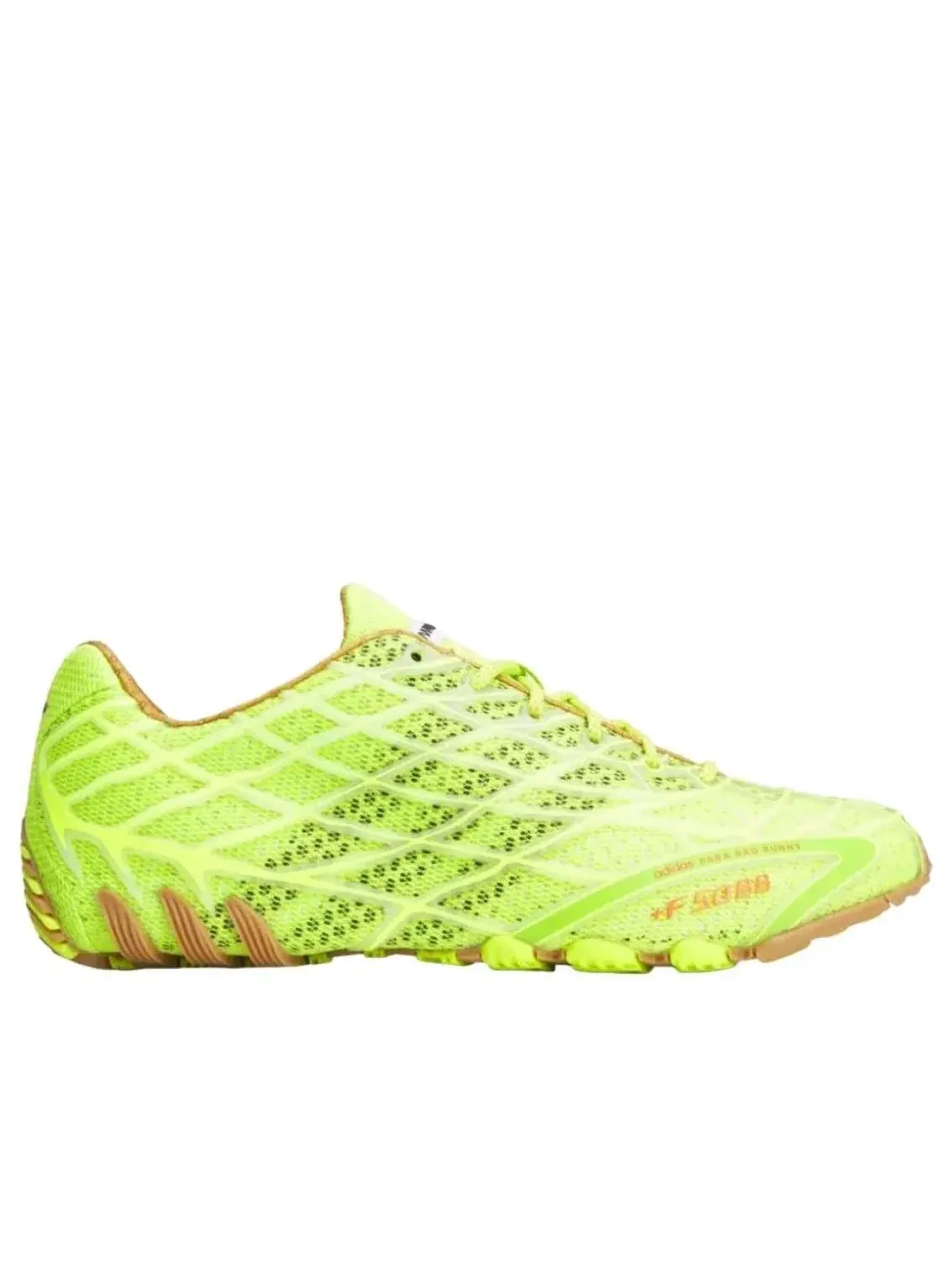 Мужские кроссовки с низким верхом Adidas x Bad Bunny F50 Ghost Sprint Solar Slime — изображение 2 из 5, зеленый
