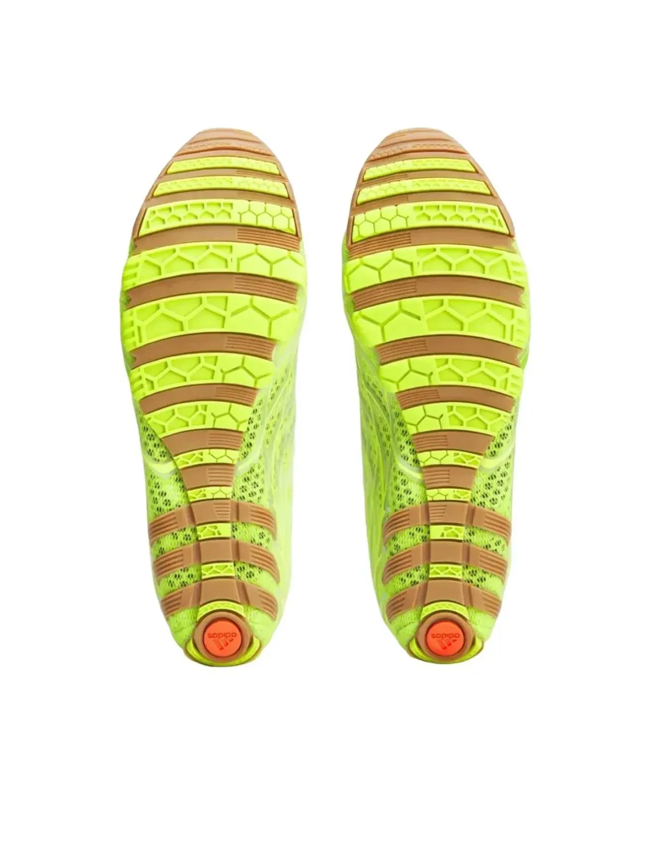 Мужские кроссовки с низким верхом Adidas x Bad Bunny F50 Ghost Sprint Solar Slime — изображение 4 из 5, зеленый