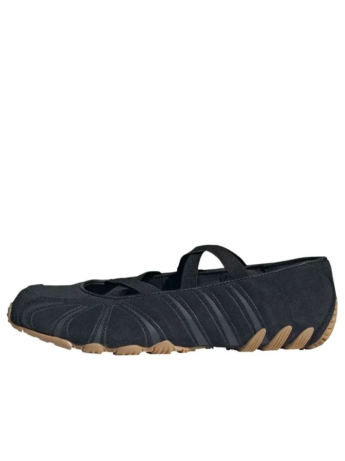 Женские кроссовки-балетки с верхом из замши Ghost Sprint Adidas — изображение 1 из 5, черный