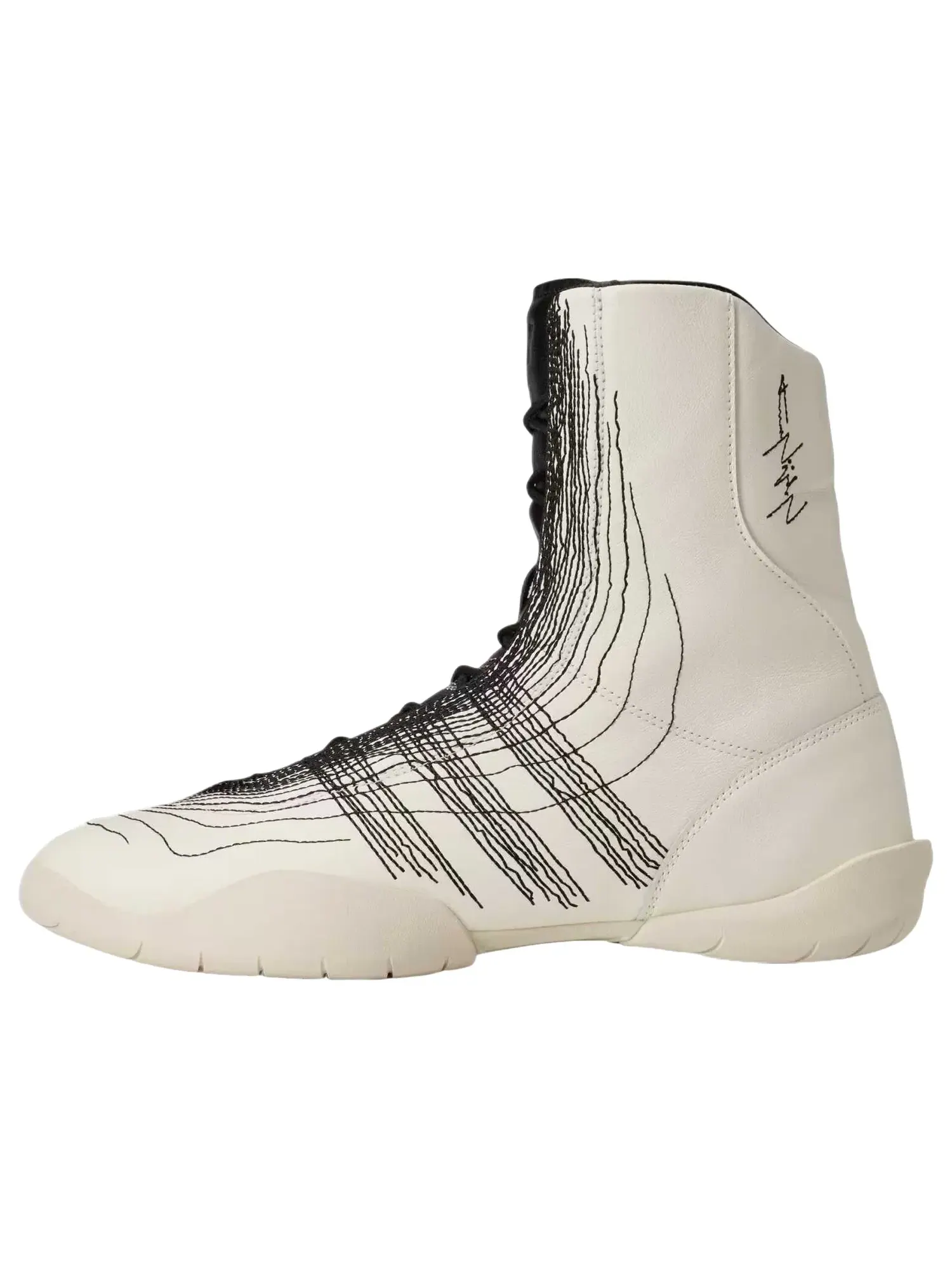 Мужские кроссовки с высоким верхом Y-3 Regu Hi Adidas — изображение 1 из 5, белый