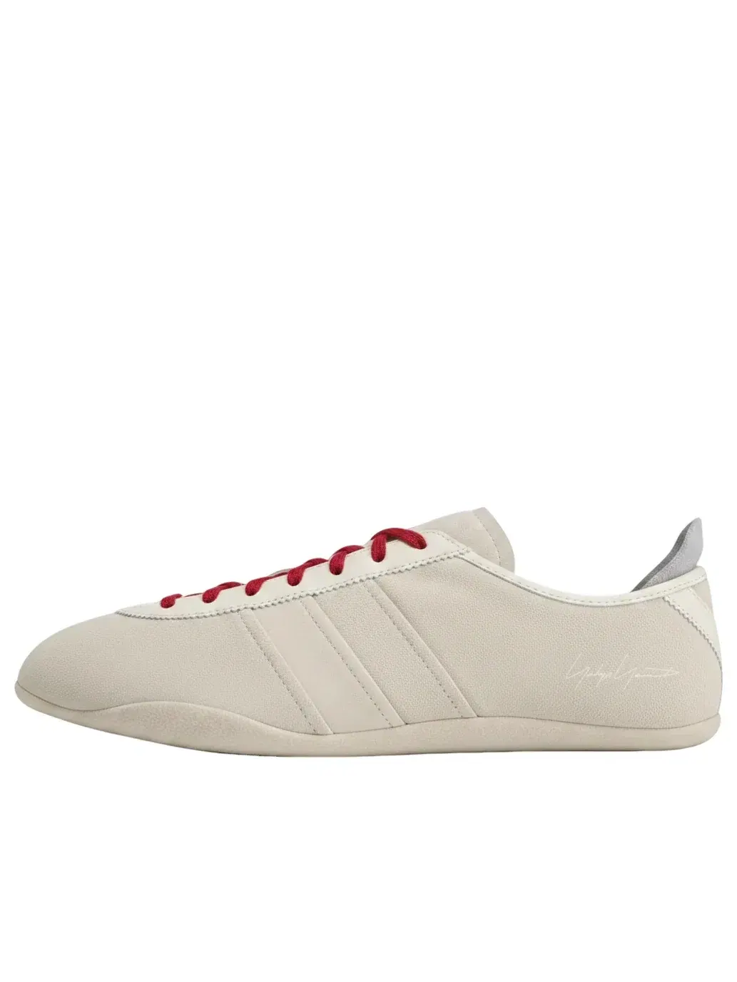 Мужские кроссовки на шнуровке с замшевым верхом Y-3 Tokyo Adidas — изображение 1 из 4, белый