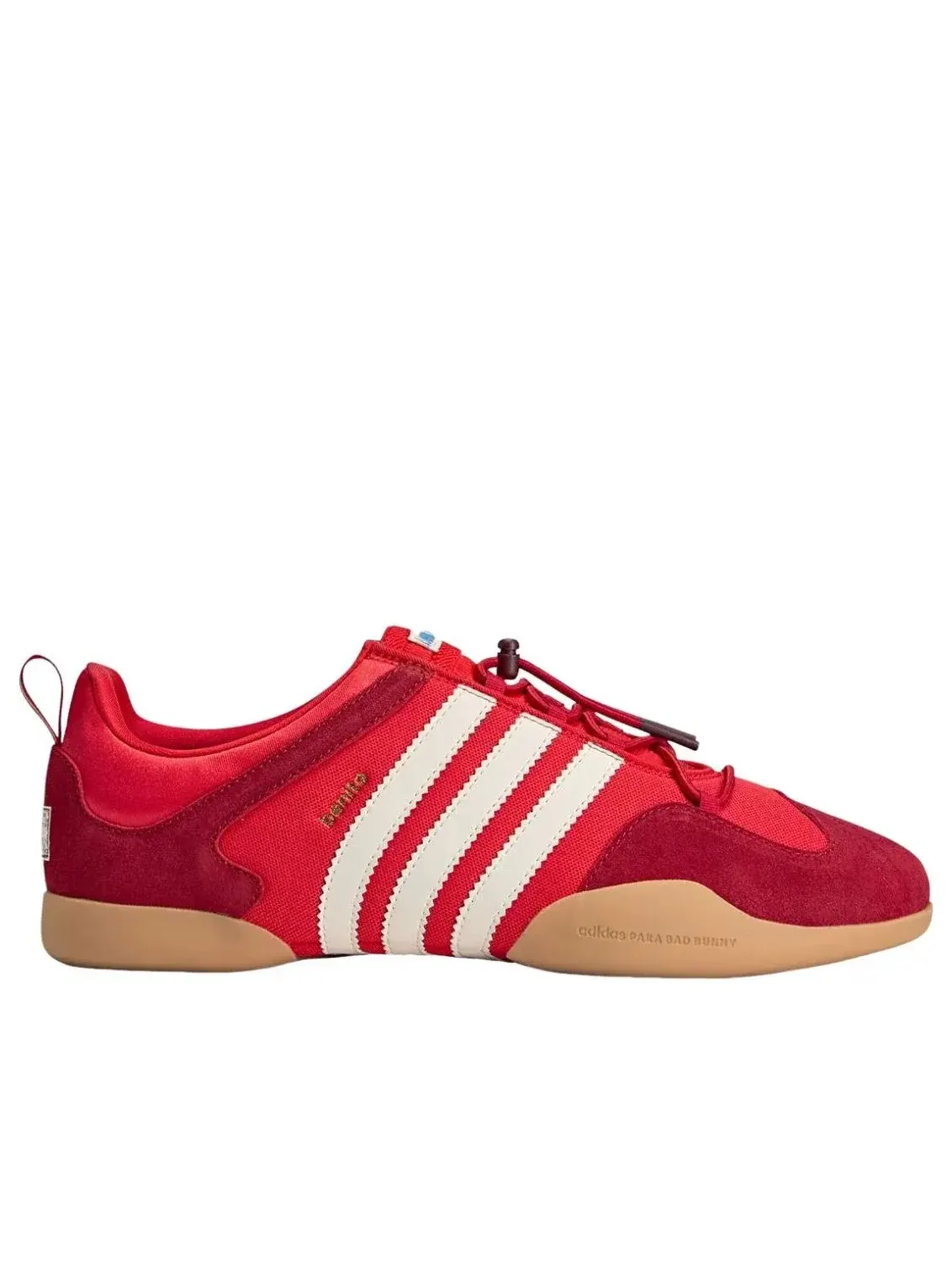 Кроссовки Adidas x Bad Bunny Ballerina Flamboyan KI7916 — изображение 2 из 5, красный
