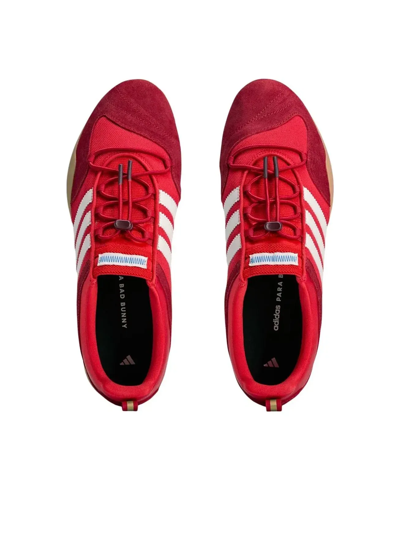 Кроссовки Adidas x Bad Bunny Ballerina Flamboyan KI7916 — изображение 3 из 5, красный
